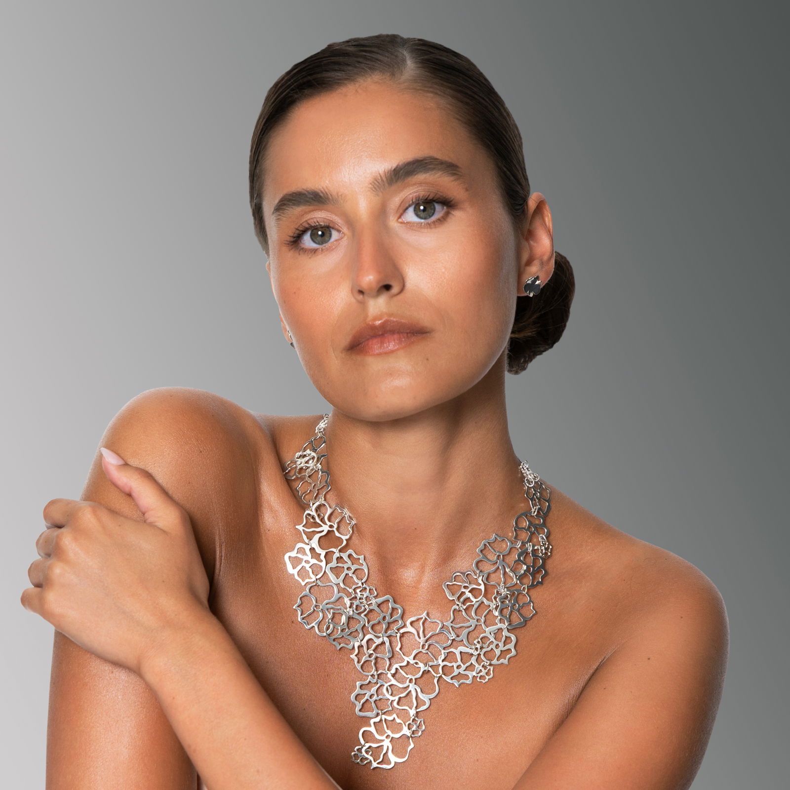 アクセサリー Garden of eden ID Necklace 50cm (SILVER) Garden of Eden｜チェーン ネックレス アンカー 40cm 50cm シルバー925