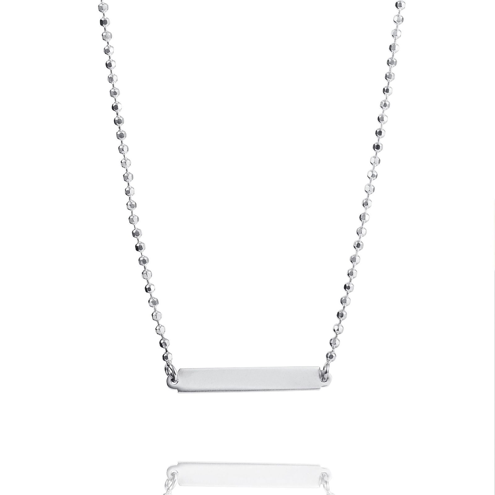Alternativ bild 0 för Power Plates Halsband Silver 42-45 cm