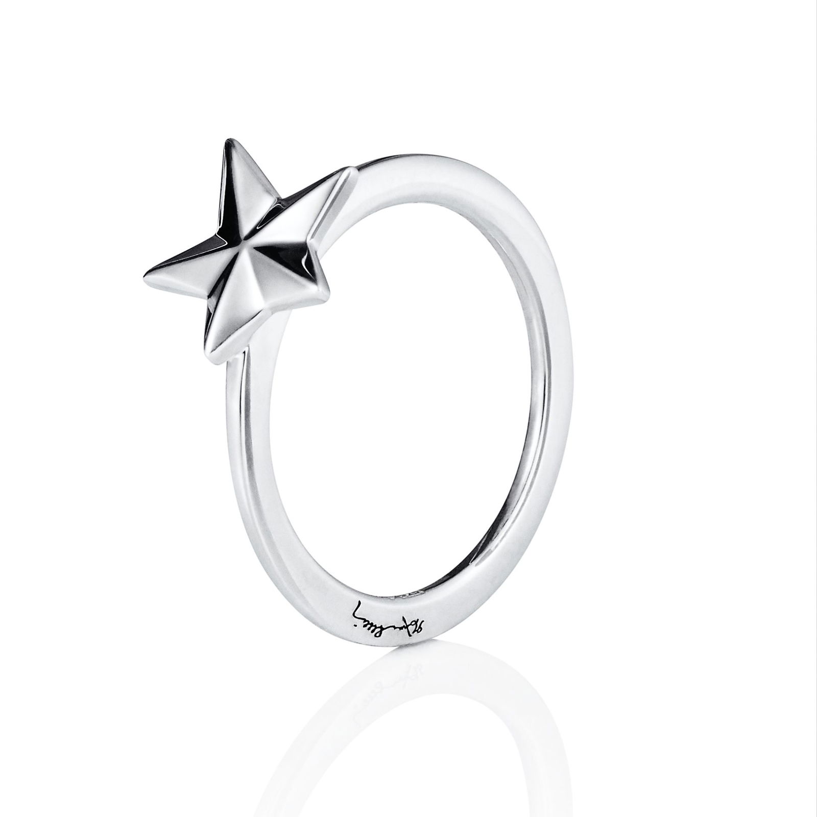 Alternativ bild 0 för Catch A Falling Star Ring Silver 15.00
