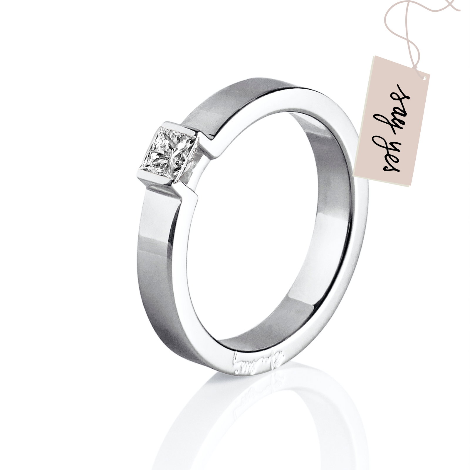 Efva Attling Sweet & Strong Ring 0.30 ct 17.50 - HYRA RING: SILVER