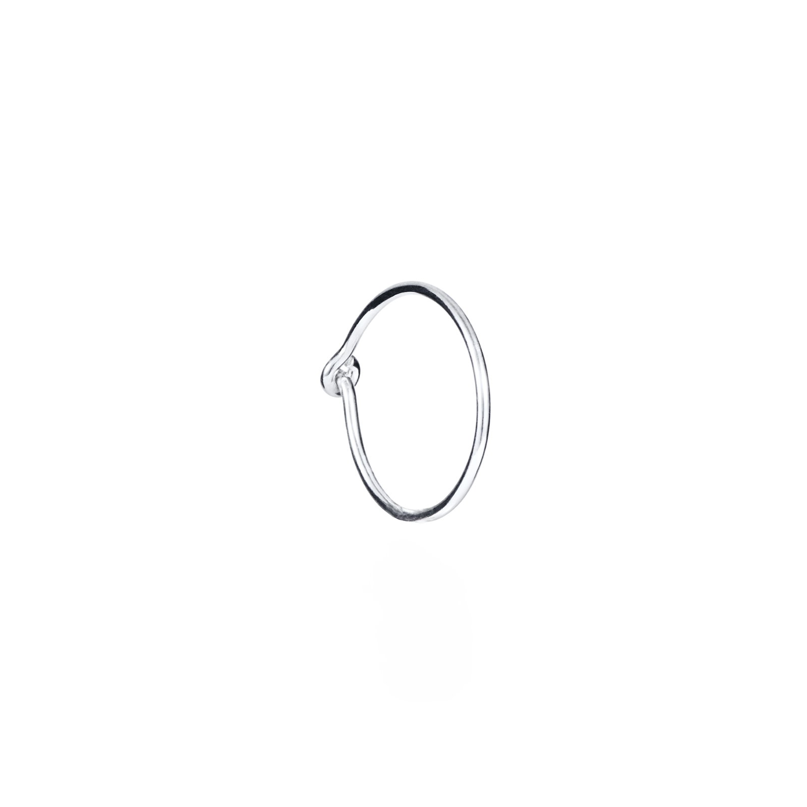 Efva Attling Silver Hoop ONE SIZE - SILVER