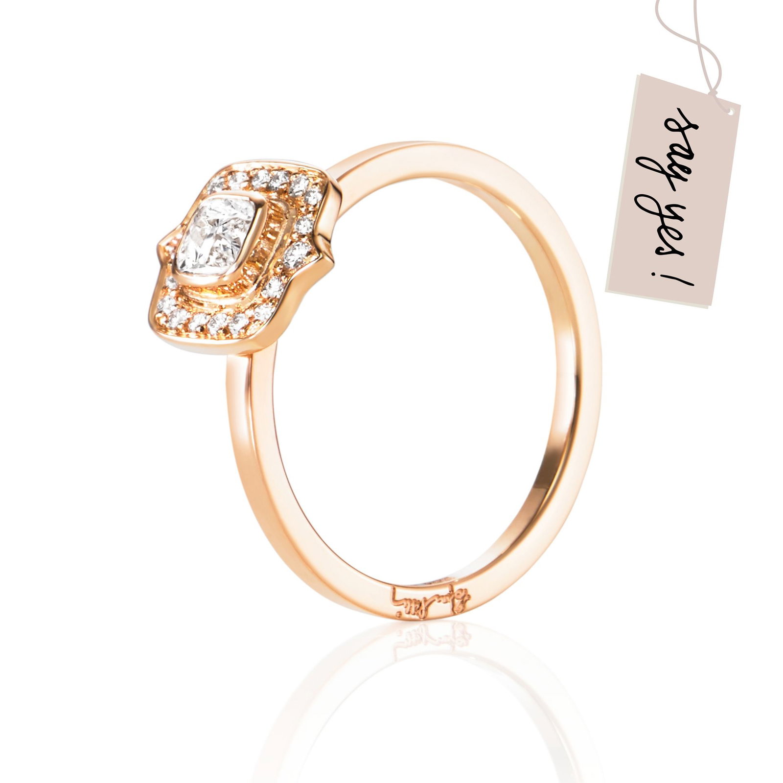 Efva Attling The Mrs Ring 0.30 ct 17.50 - HYRA RING: GULD