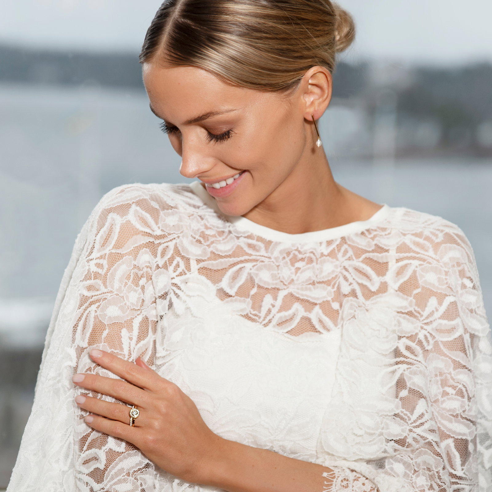 Crown Wedding Ring 1.0 ct bild 4