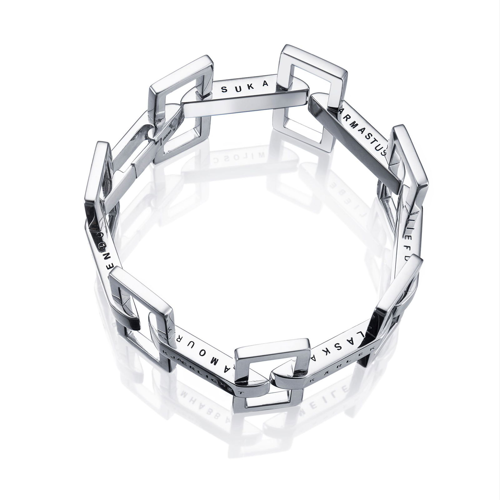 Efva Attling Ultimate Love Bracelet. M - SILVER