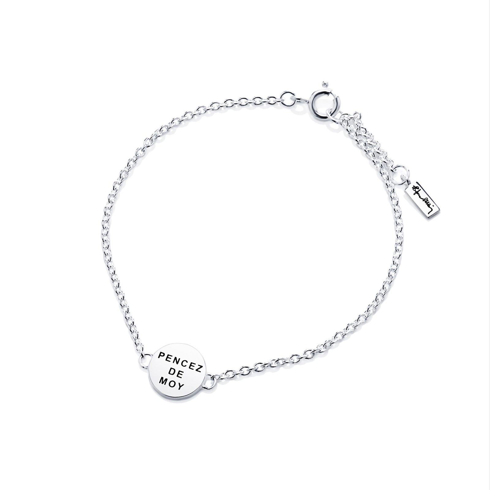 Produktfoto för Mini Pencez De Moy Armband Silver 17-19 cm