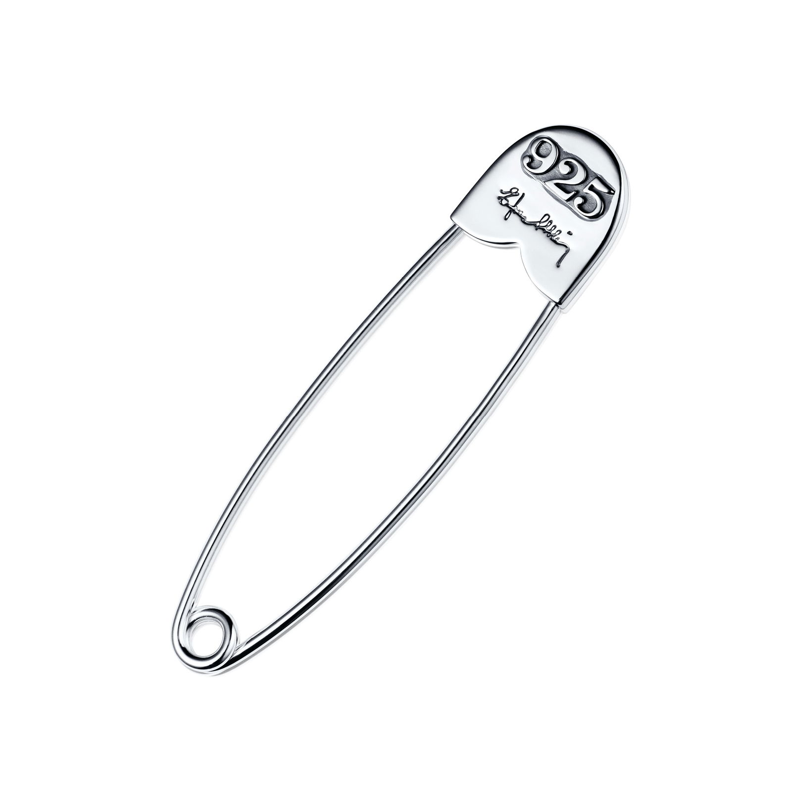 Efva Attling 925 Silver Big Pin ONE SIZE - SILVER