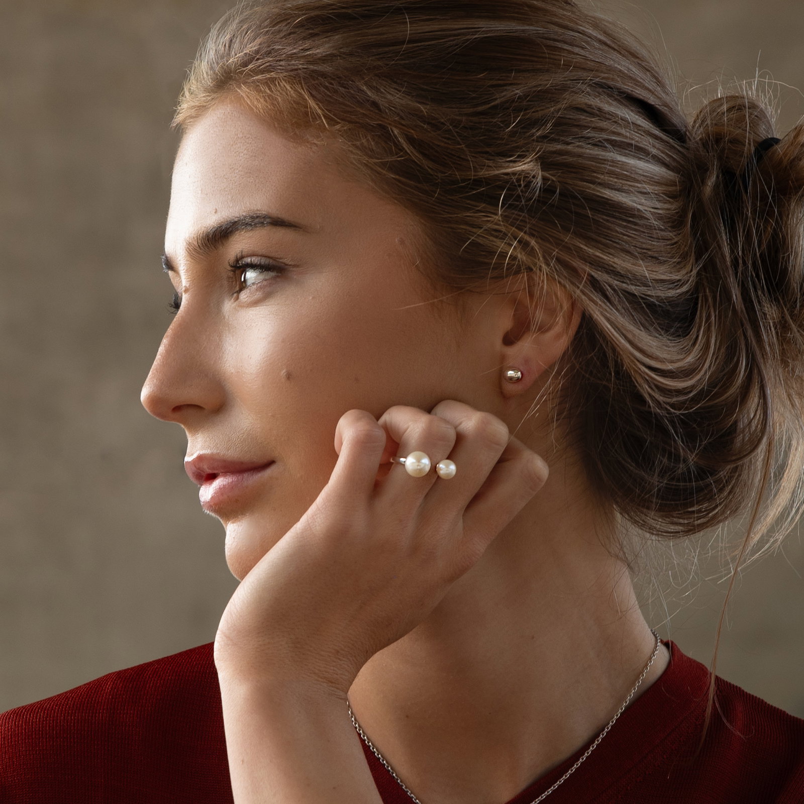 Love Bead Ear - Silver bild 2