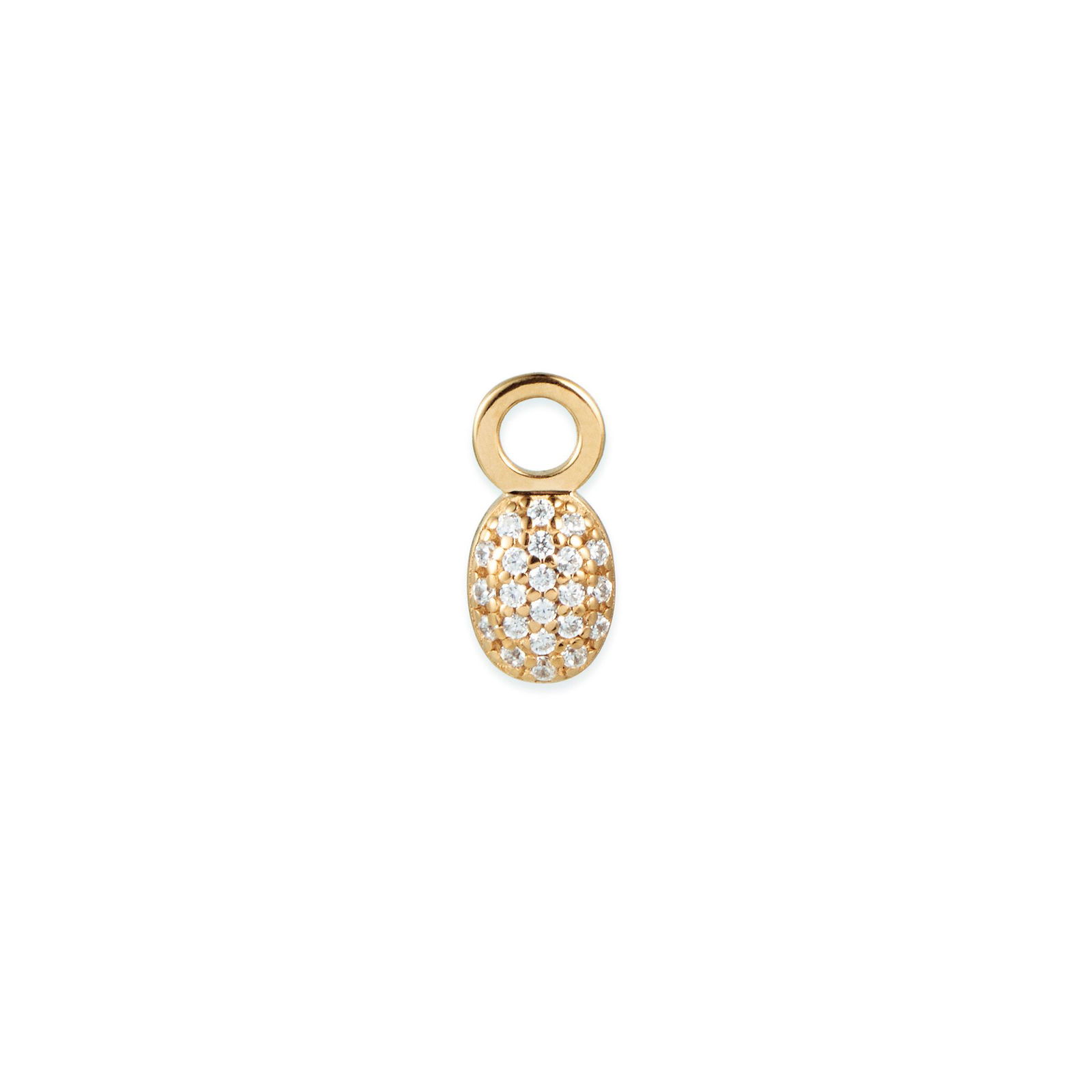 Alternativ bild 0 för Love Bead Charm berlock diamant guld
