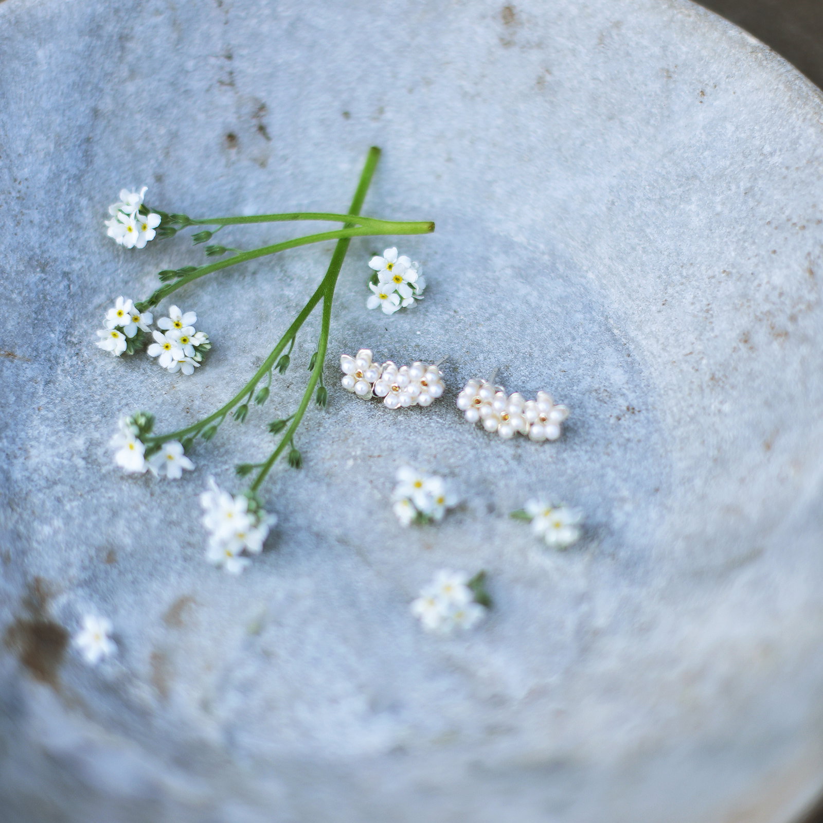 Förgätmigej Earrings bild 2
