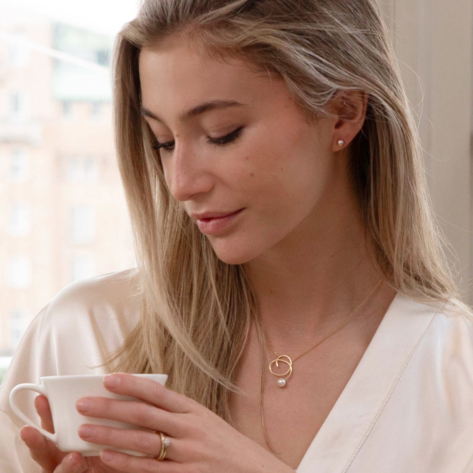 Little Curly Pearly Necklace bild 2