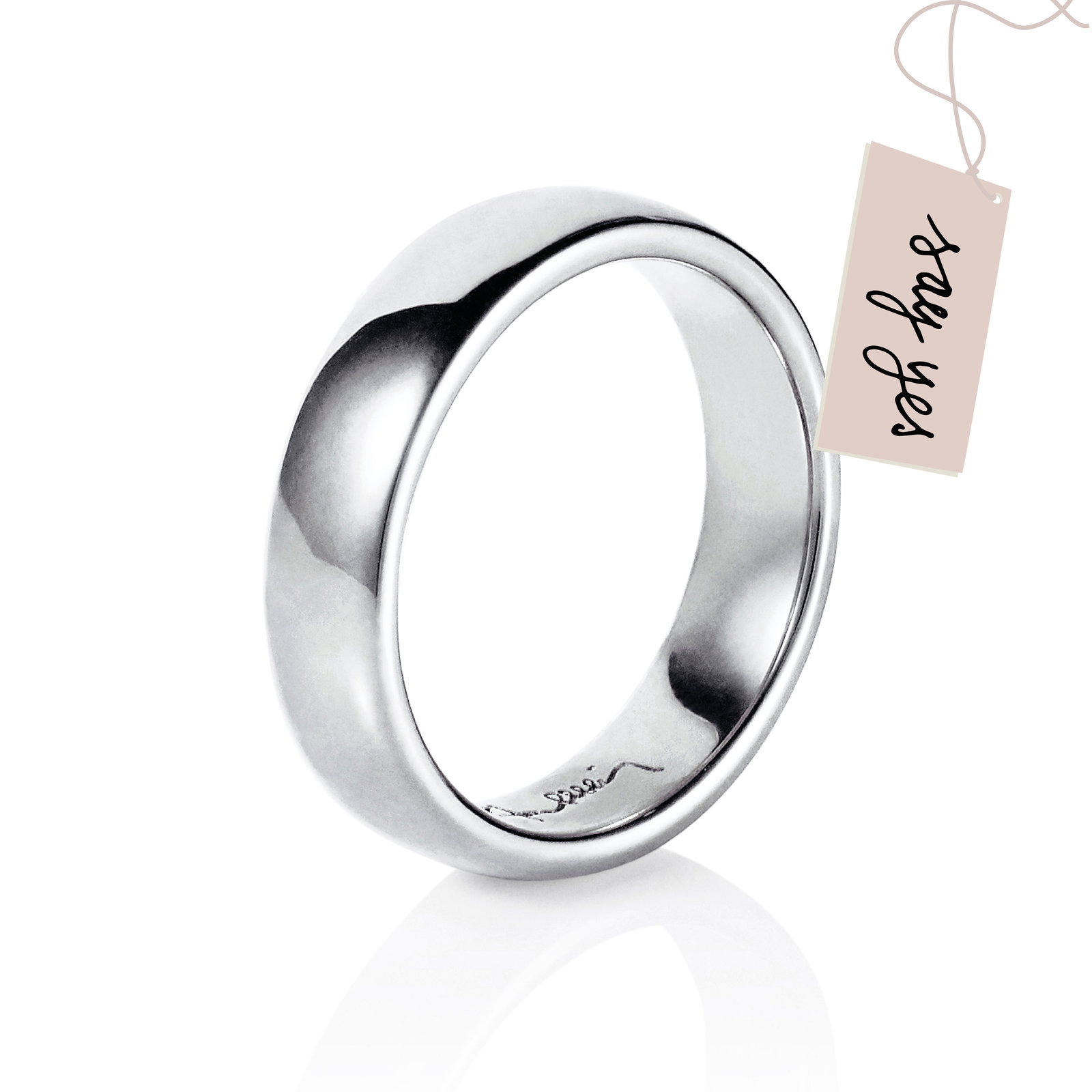 Efva Attling Smooth Ring 17.50 – HYRA RING: SILVER