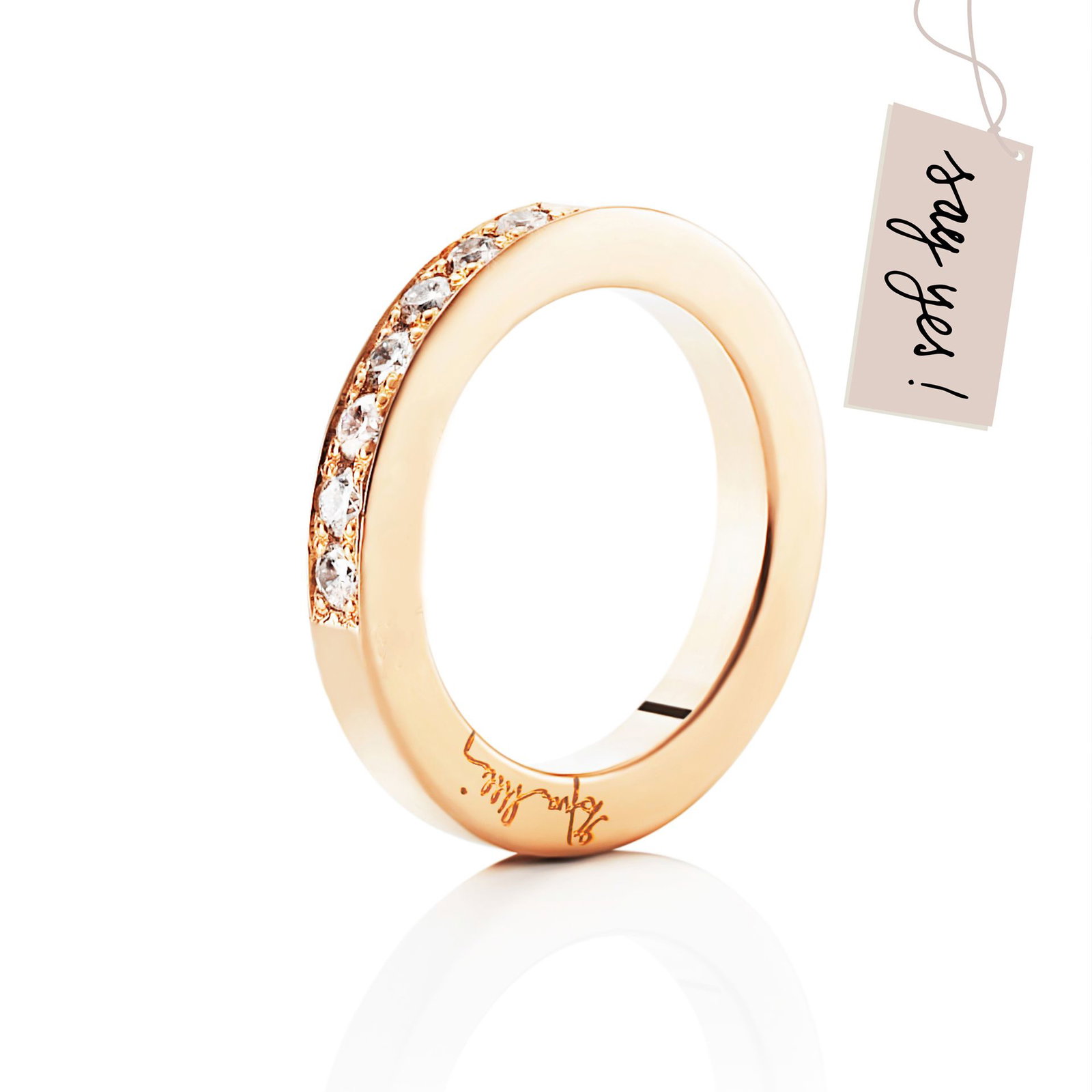 Efva Attling 7 Stars & Signature Ring 17.50 - HYRA RING: GULD