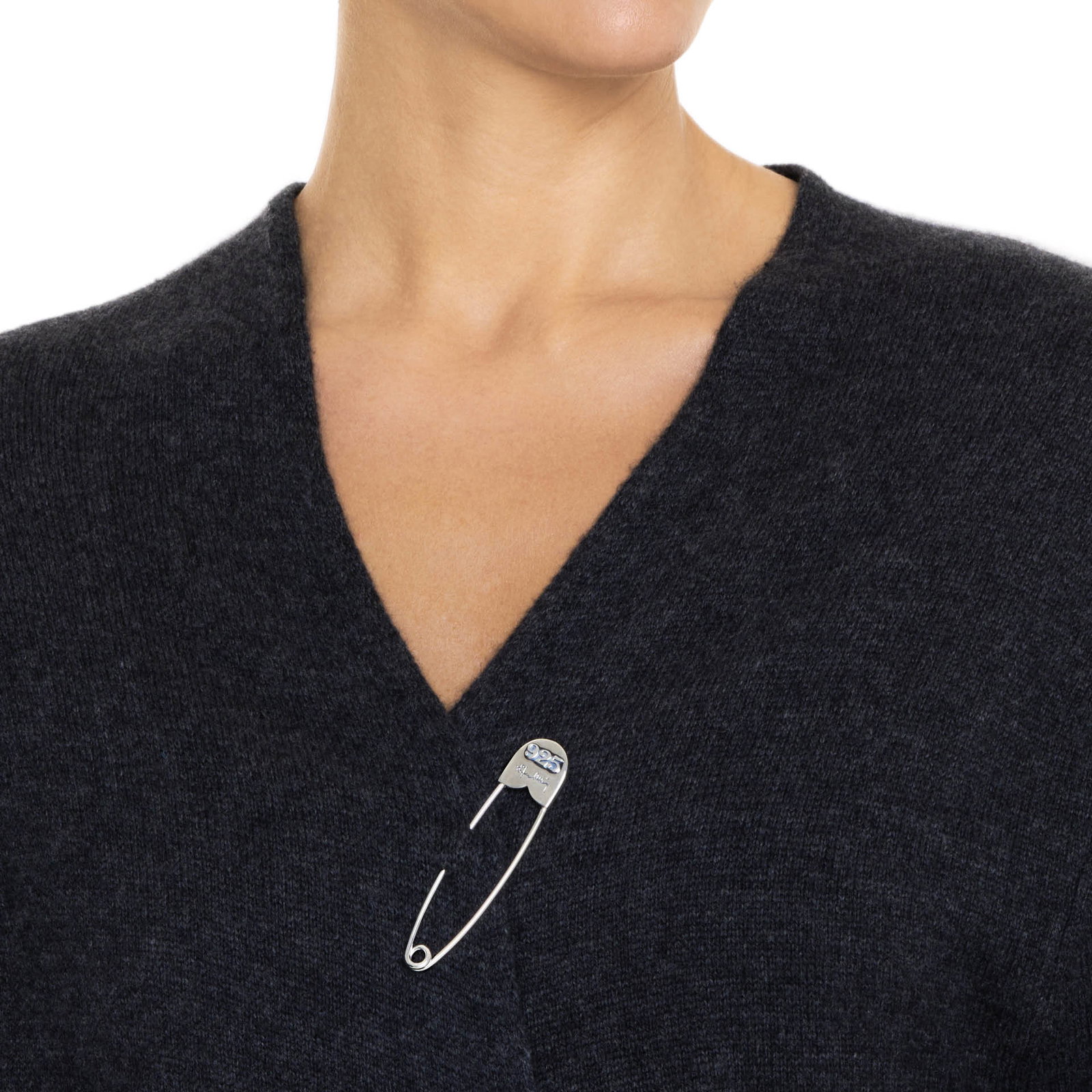 925 Silver Big Pin bild 3