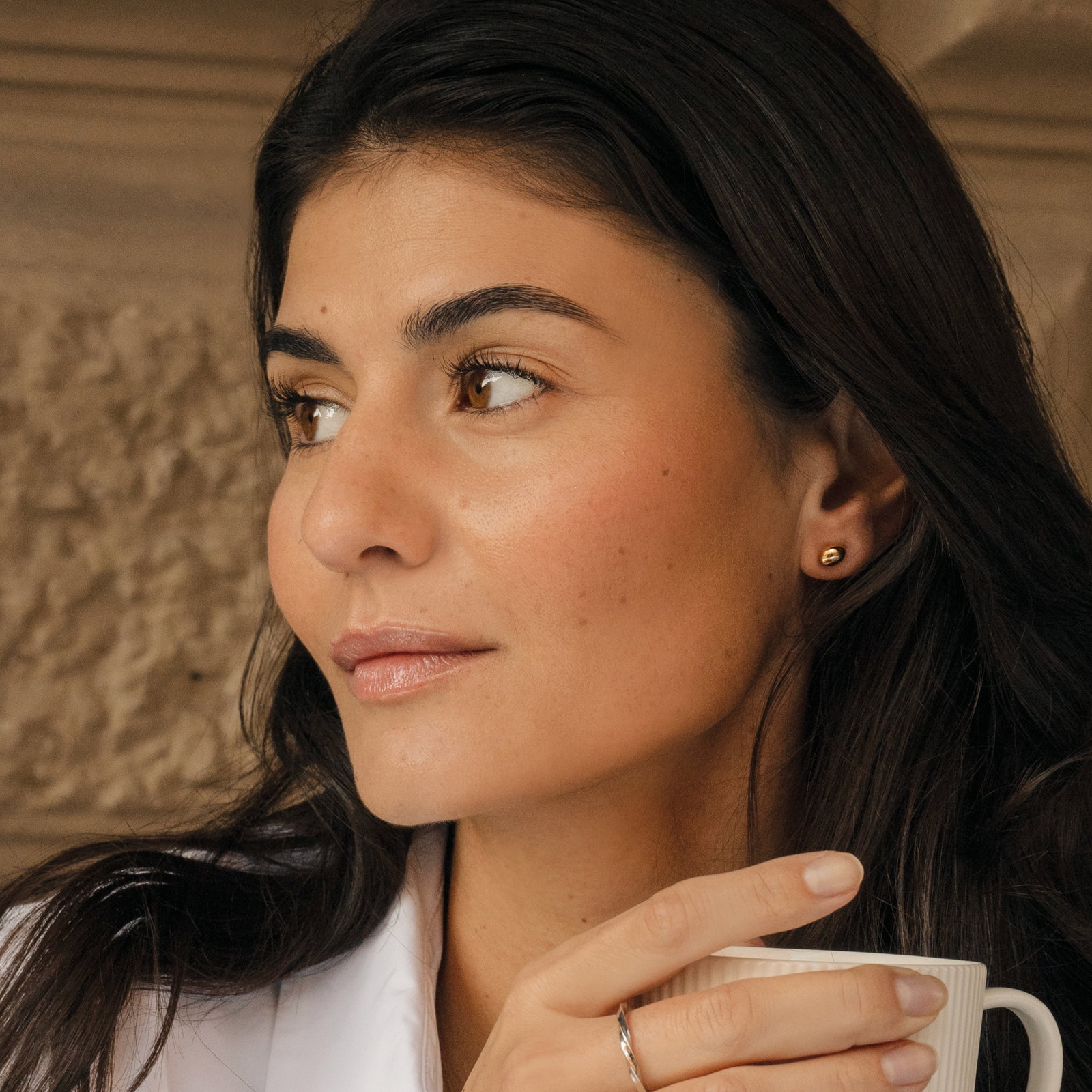 Love Bead Ear - Gold bild 2