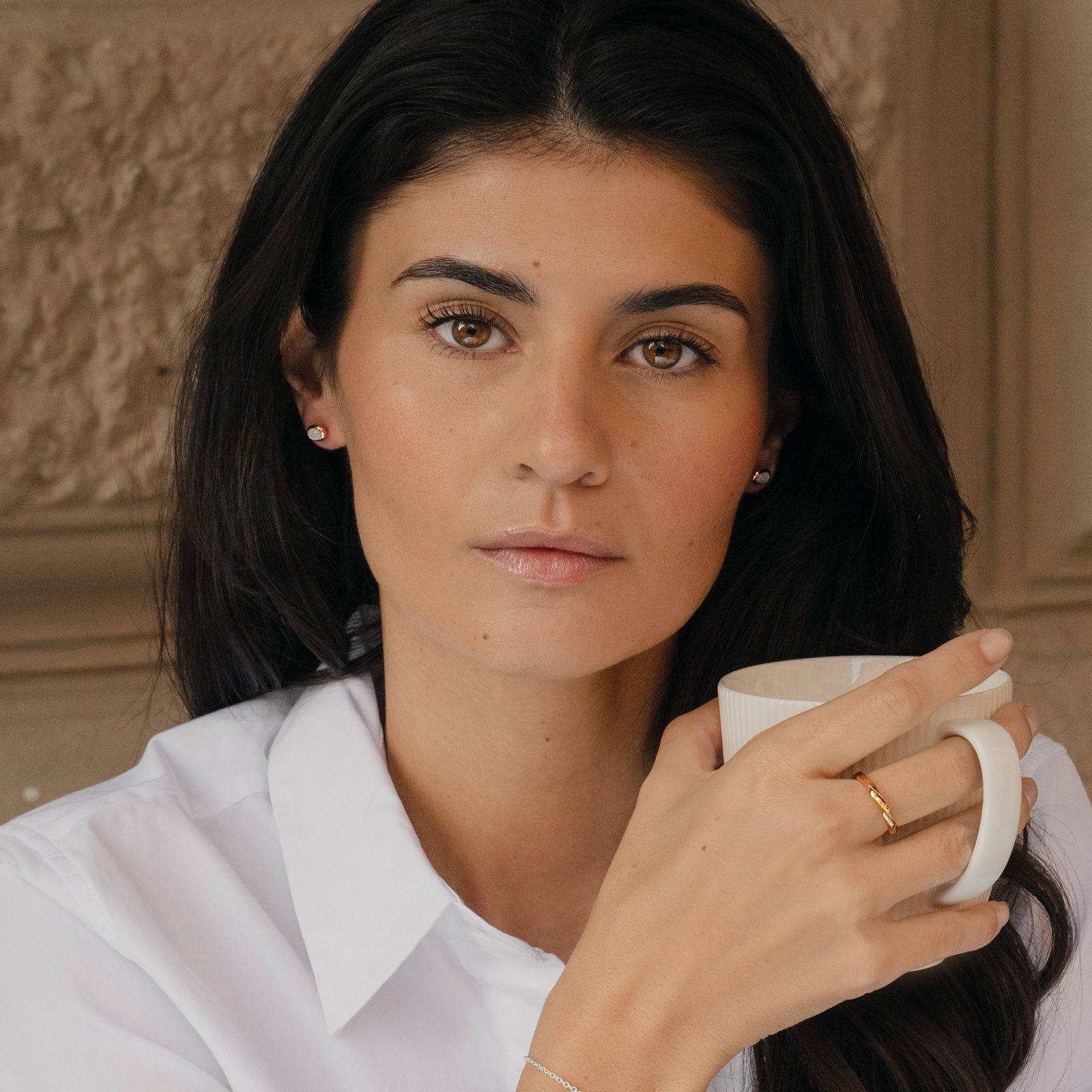 Love Bead Ear - Moonstone bild 2