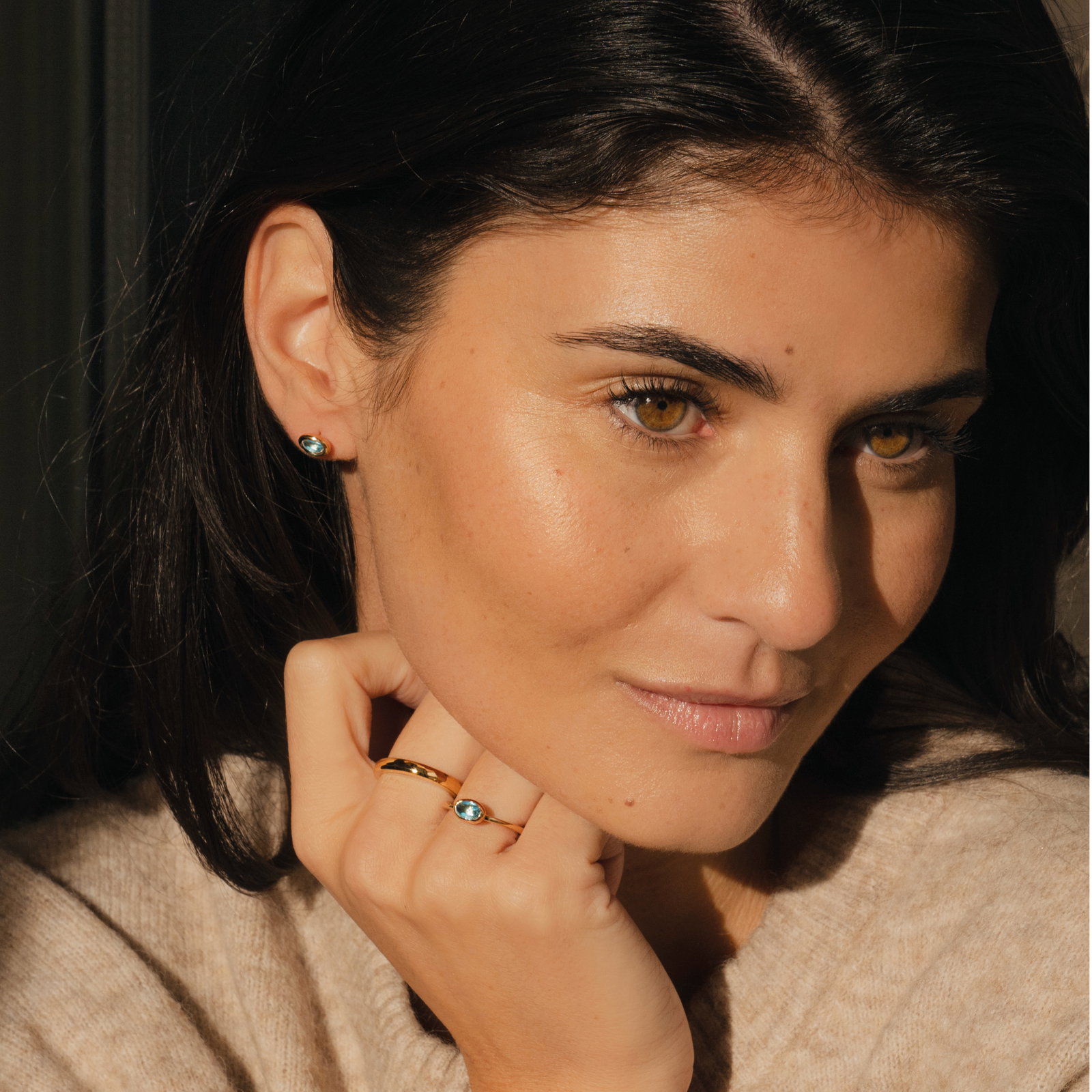 Love Bead Ear - Topaz bild 2