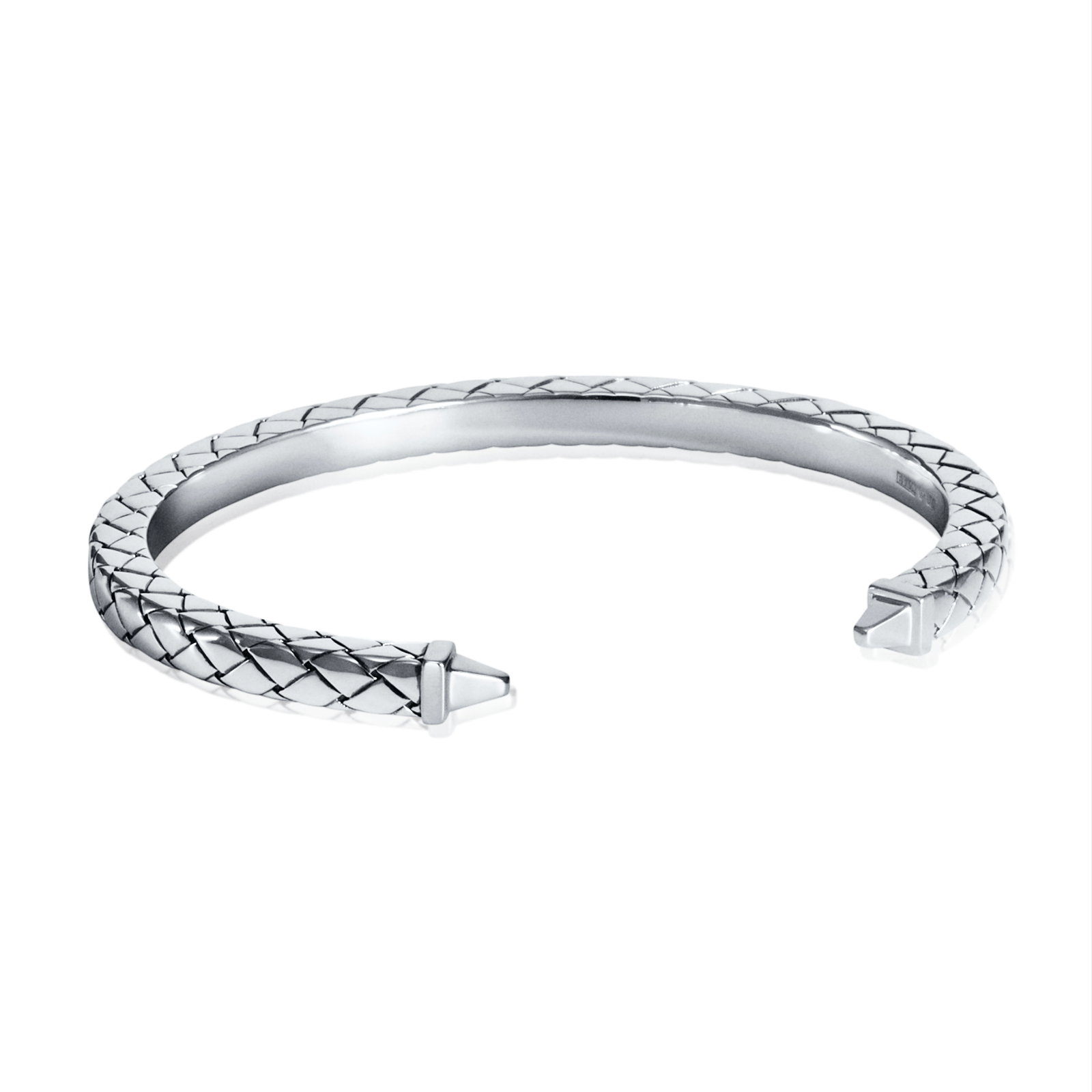 Efva Attling Criss Cross Cuff M - SILVER