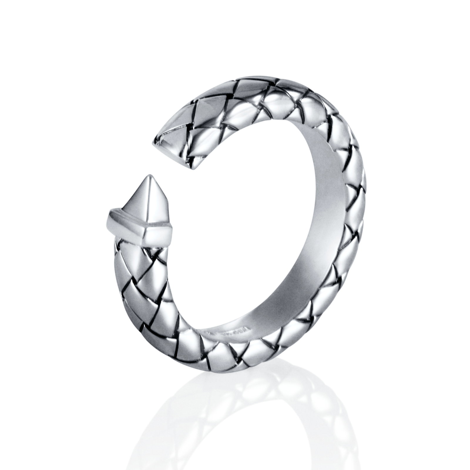 Efva Attling Criss Cross Ring 20.50 - SILVER
