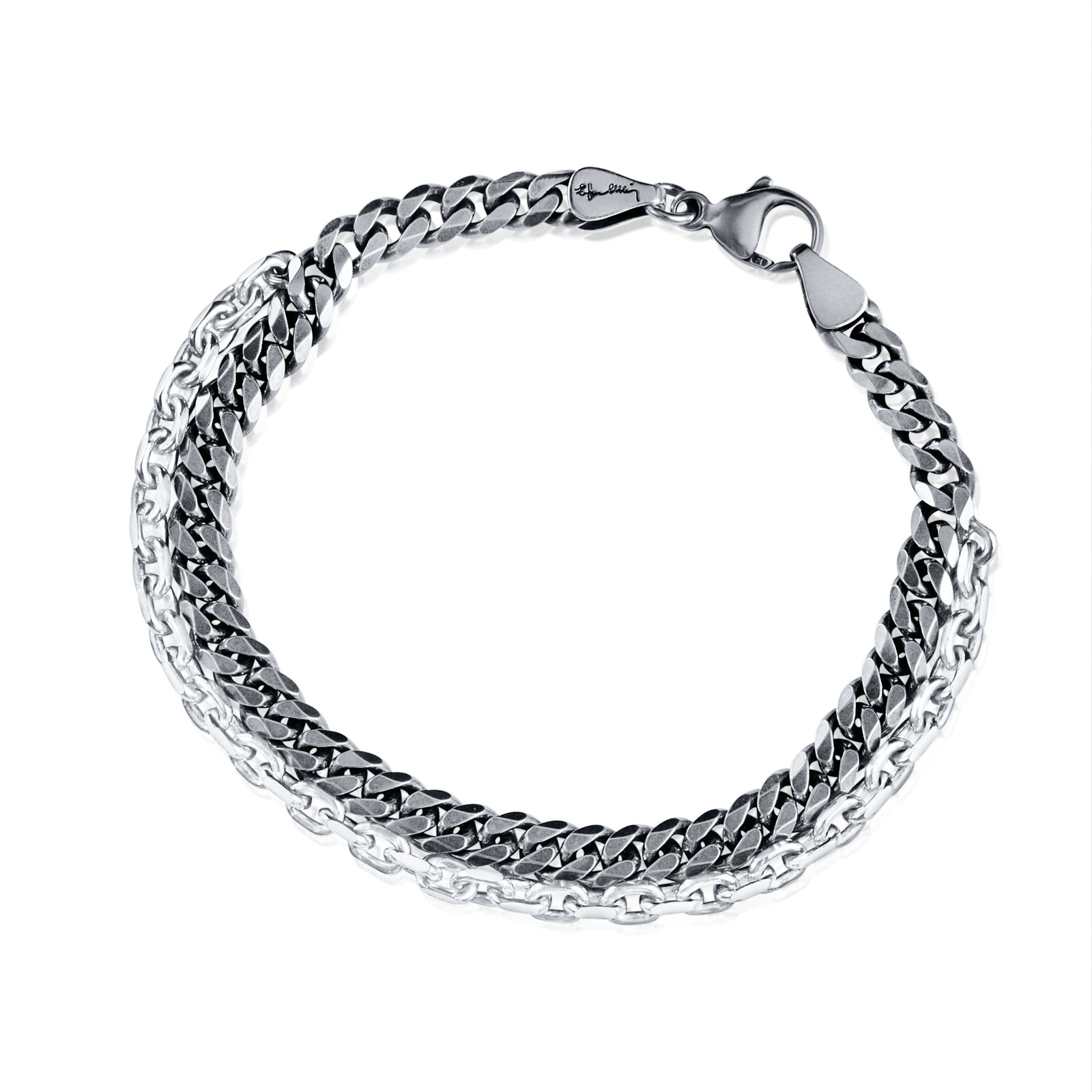 Efva Attling Freedom Chains Bracelet 18 - SILVER