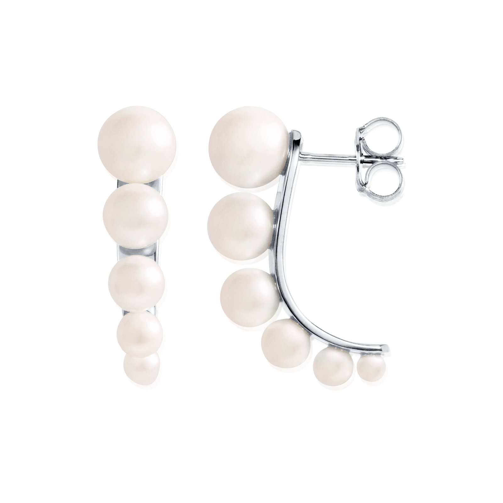 Strings Of Pearls Hoops bild 4