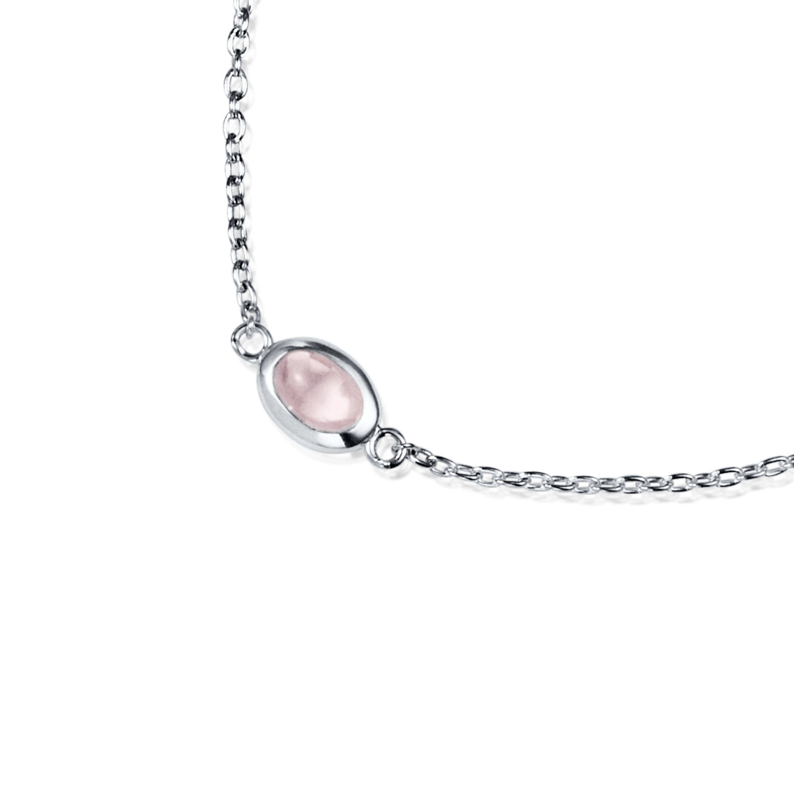 Love Bead Bracelet - Rose Quartz 16/17.5/19 bild 4