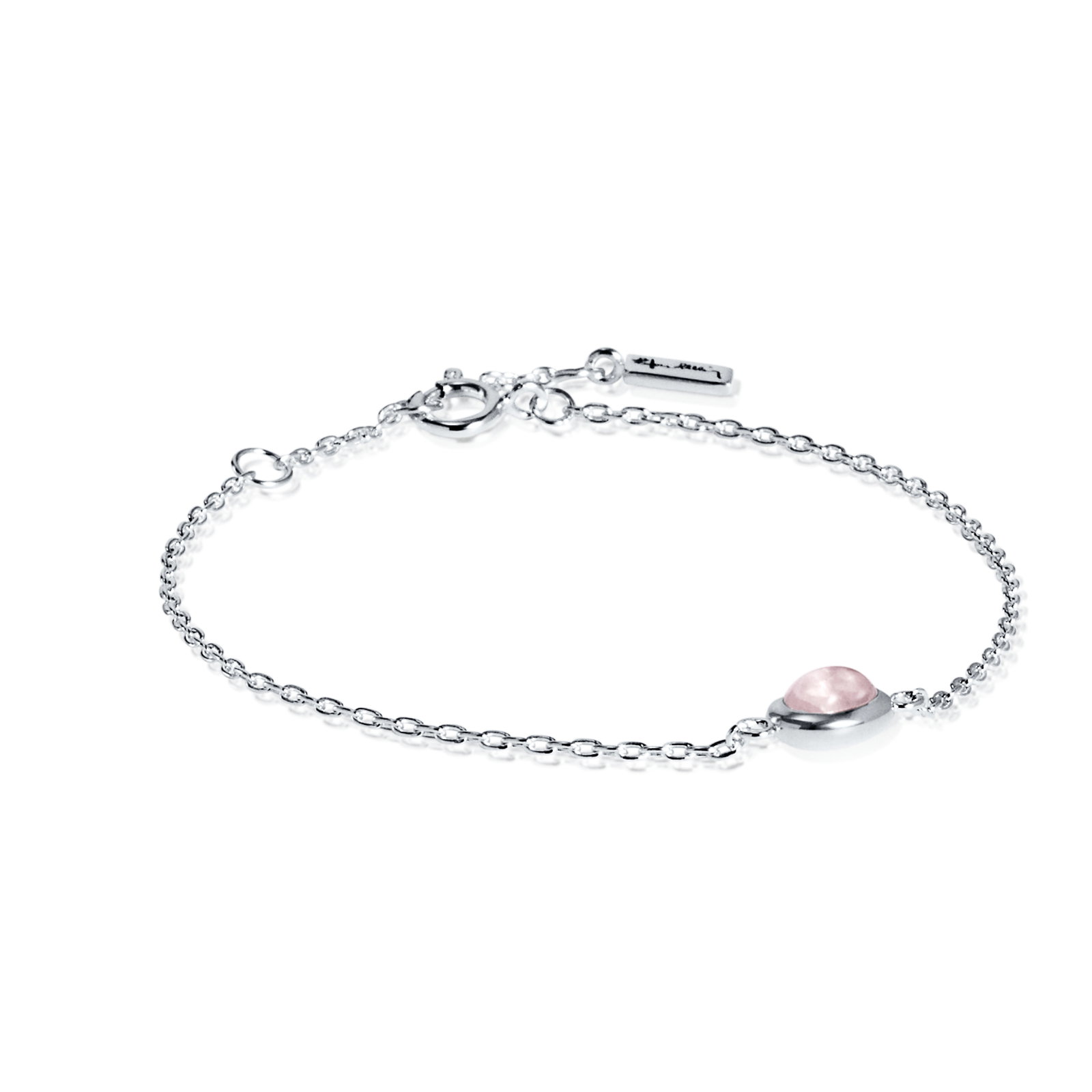Love Bead Bracelet - Rose Quartz 16/17.5/19 bild 3