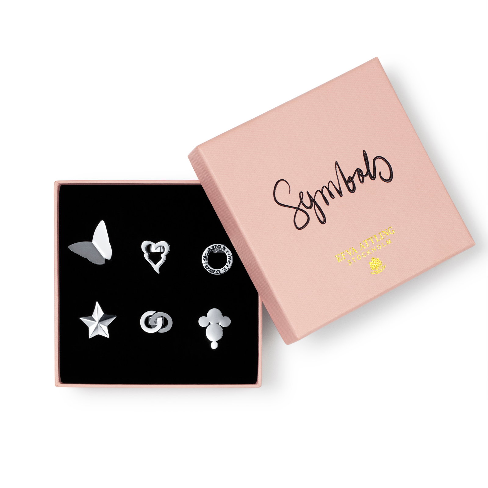 Efva Attling Symbols clips - 6pcs ONE SIZE - ÖVRIGT