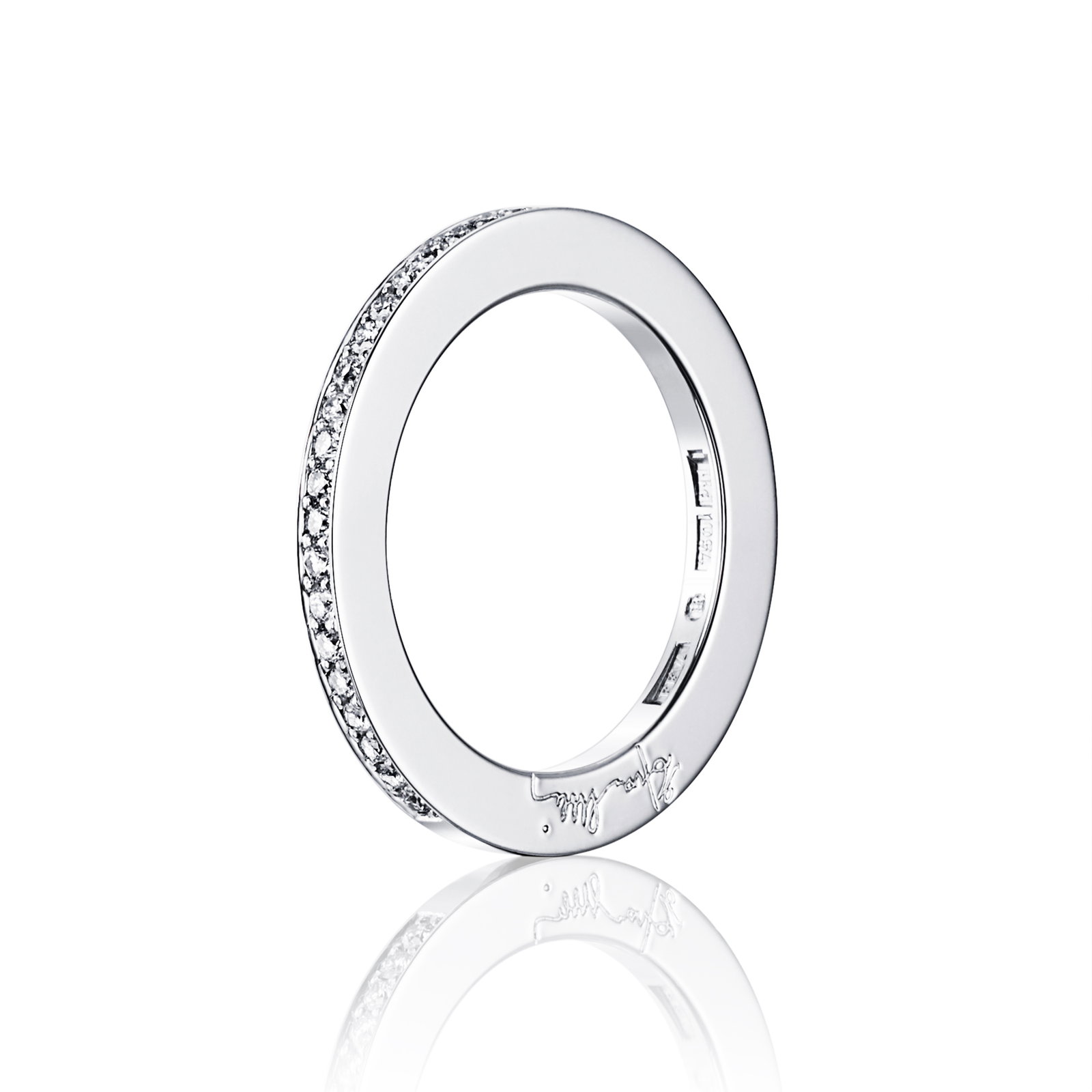 Efva Attling 21 Stars & Signature Thin Ring 21.00 - PLATINA