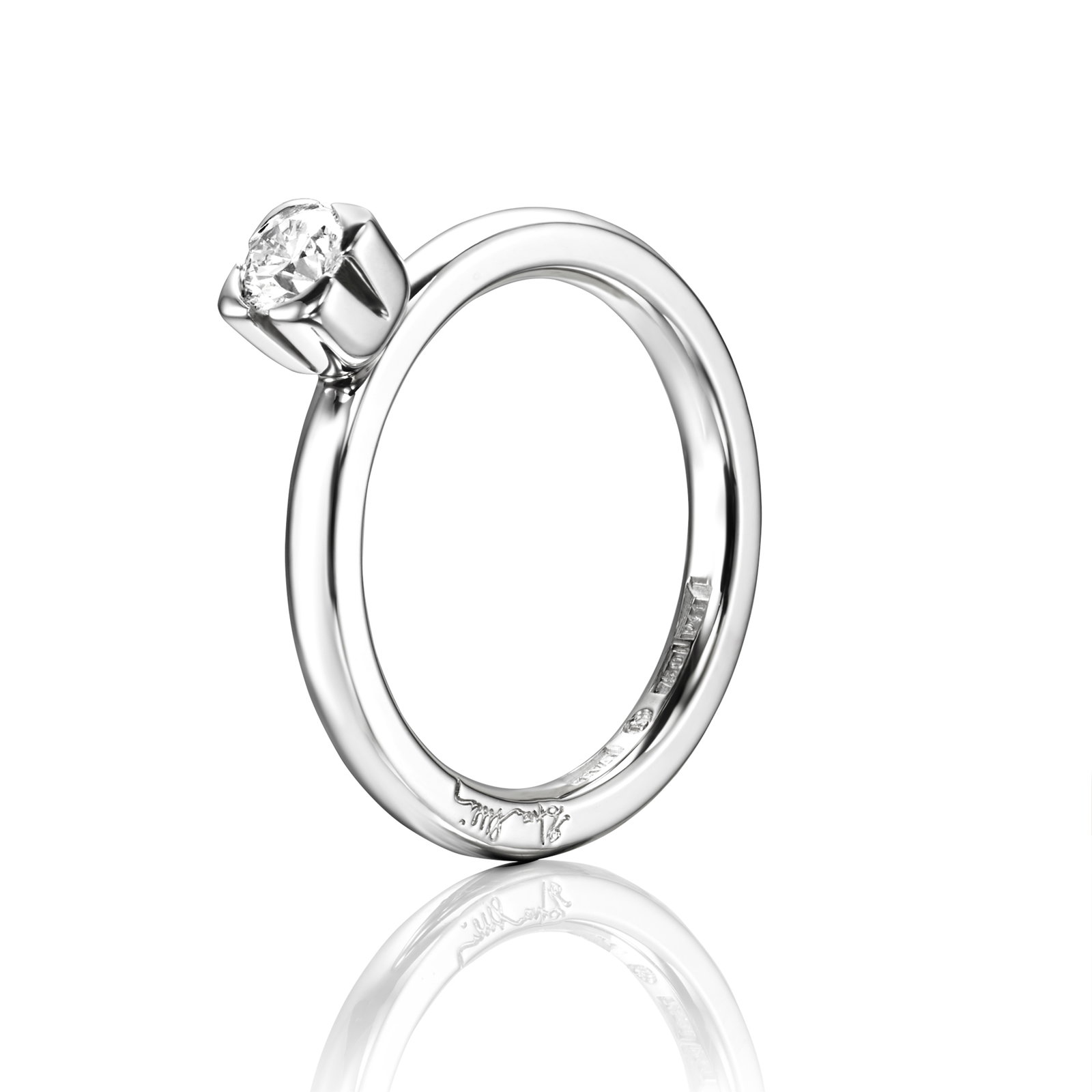 Efva Attling Love Bead Wedding Ring 0.30 ct 21.75 - PLATINA