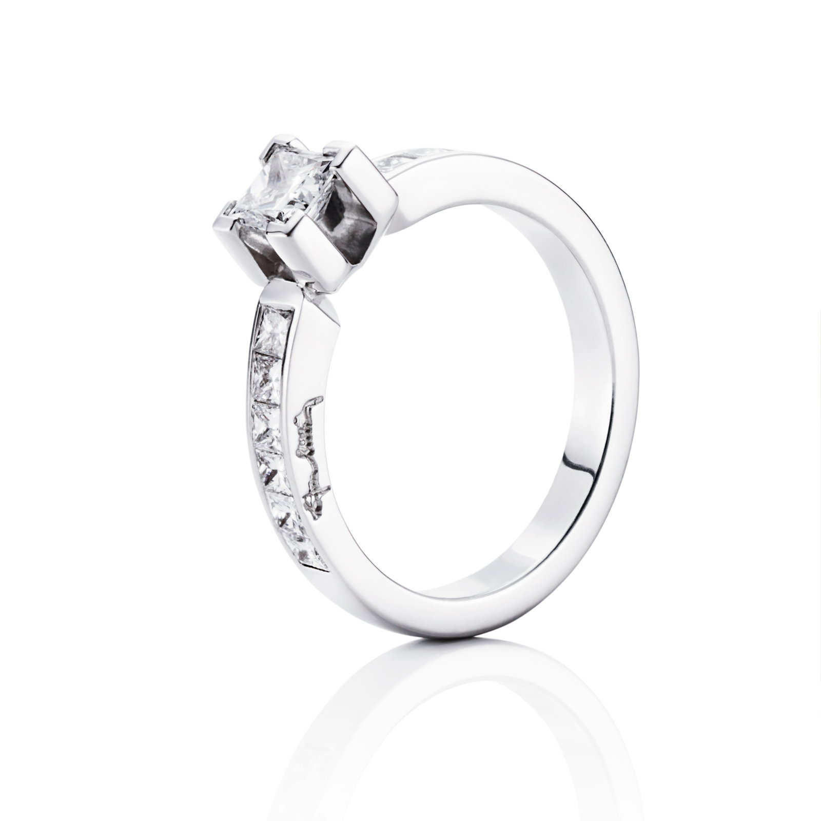 Efva Attling Rock Star Ring 0.50 ct 16.00 - PLATINA