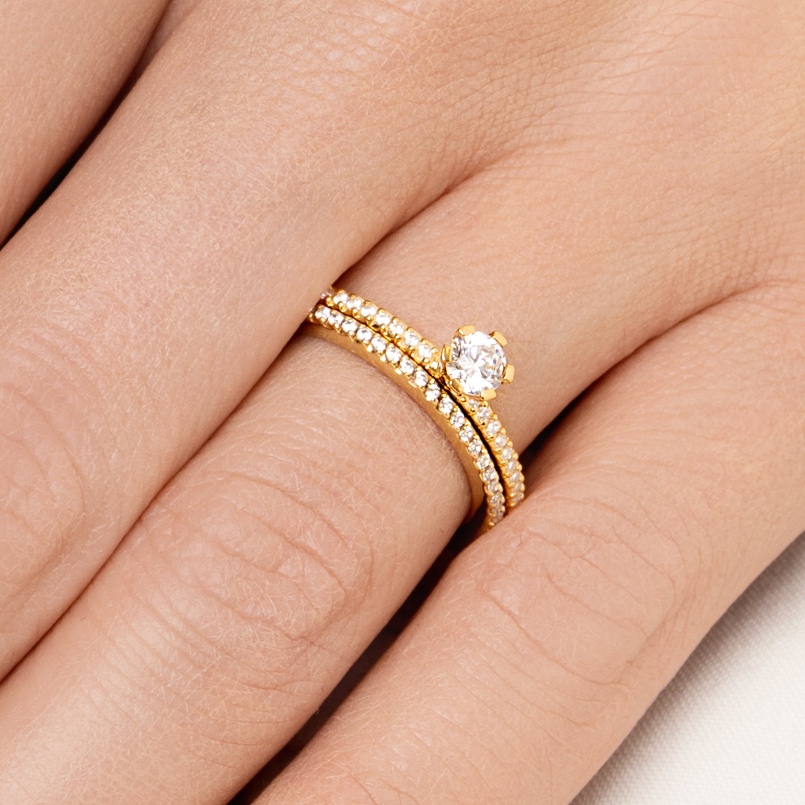 High On Love & Stars Ring 0.30 ct bild 5