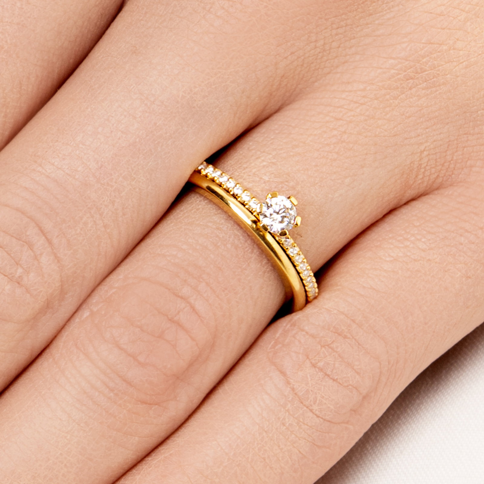 High On Love & Stars Ring 0.30 ct bild 2