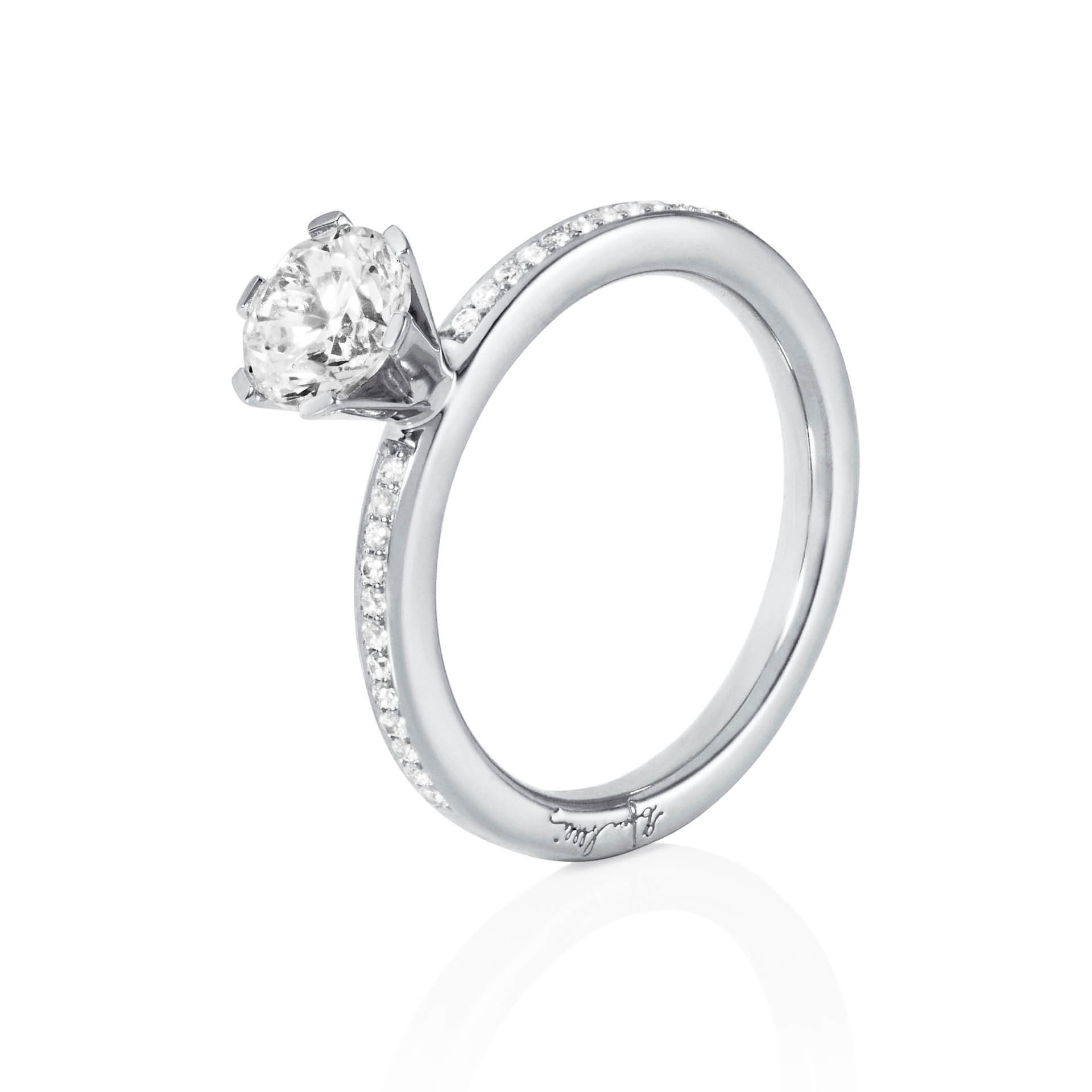 High On Love & Stars Ring 1.0 ct 15.00 VITGULD