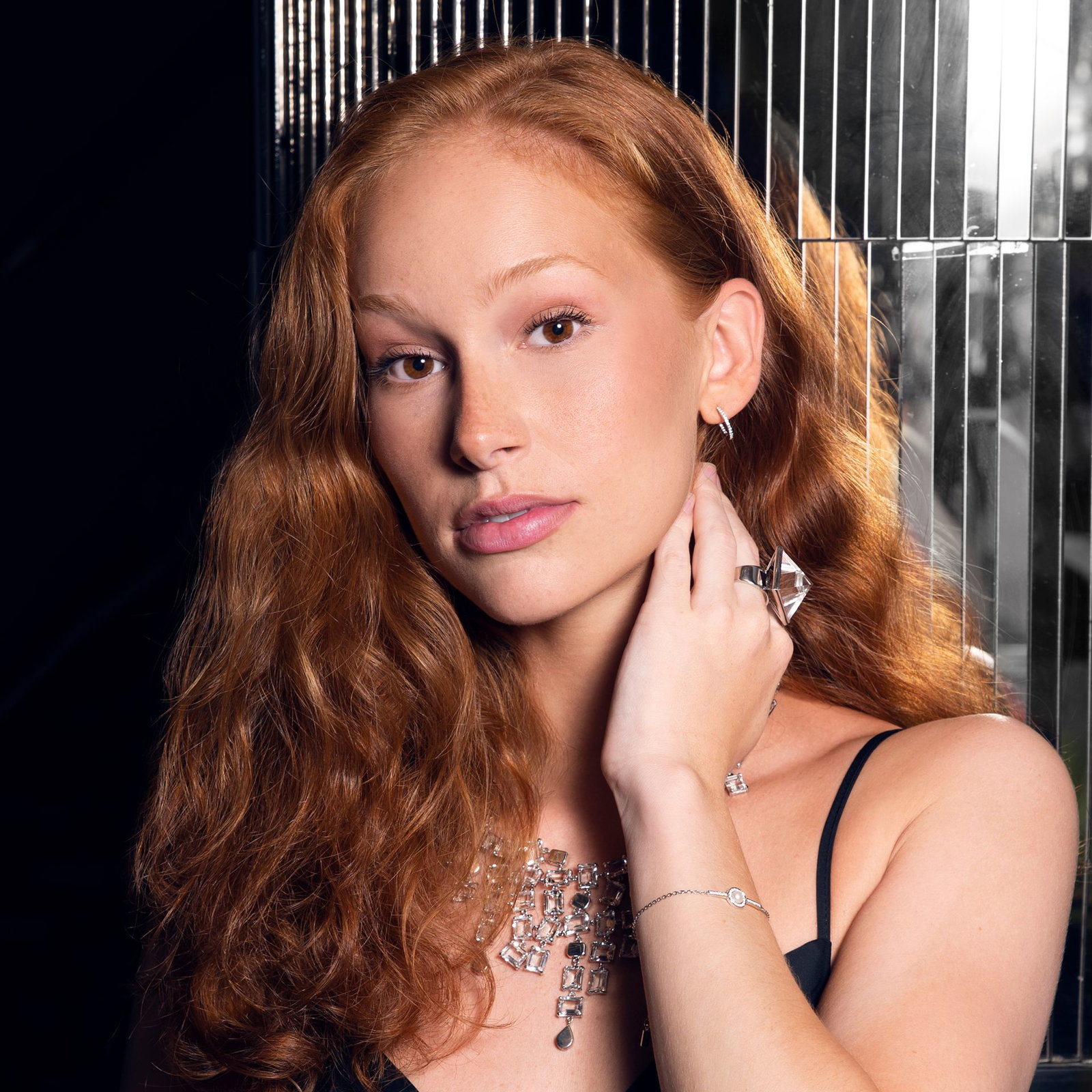 Crystal Rain Collier - Clear bild 2