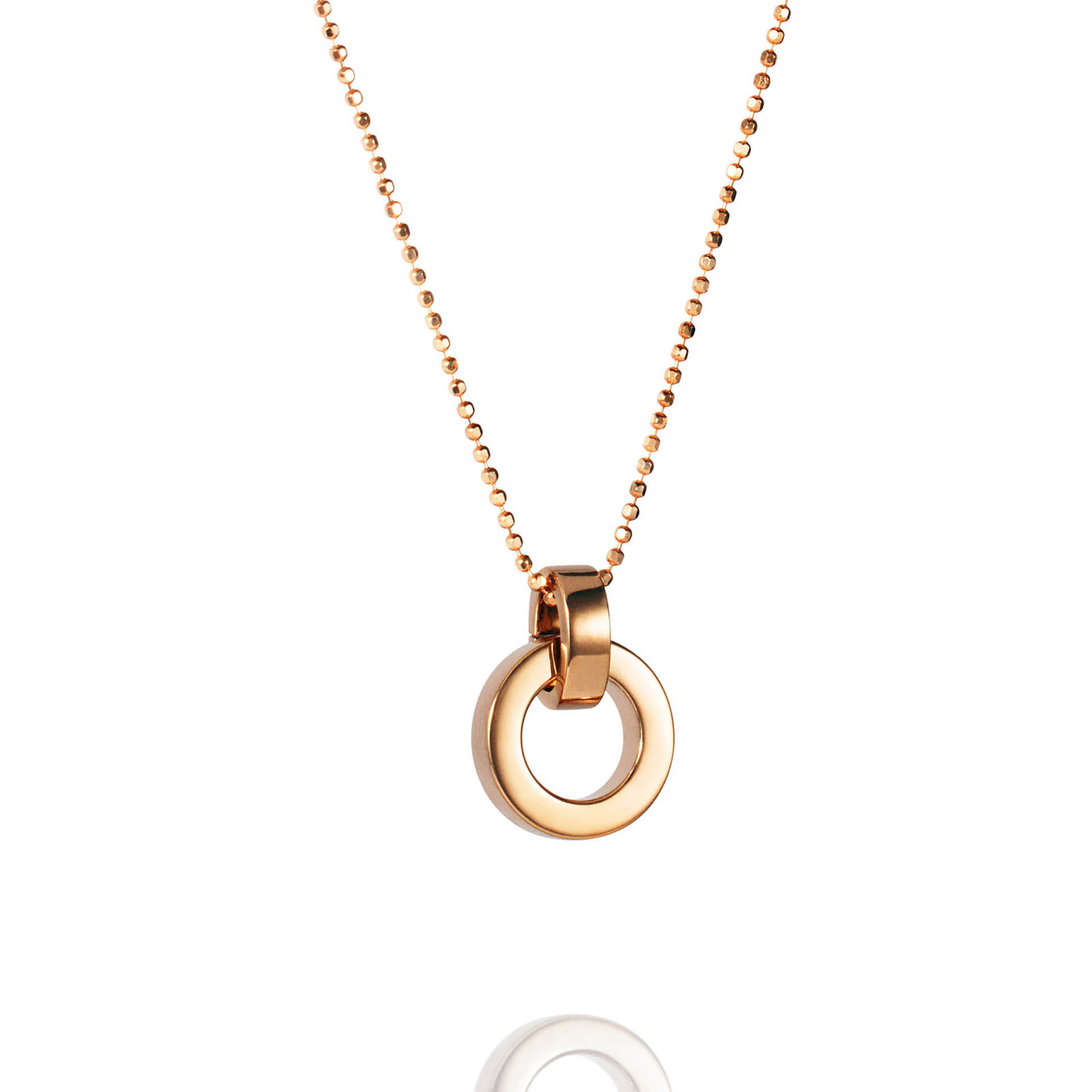 Efva Attling Ring Around Pendant. 45 CM - GULD