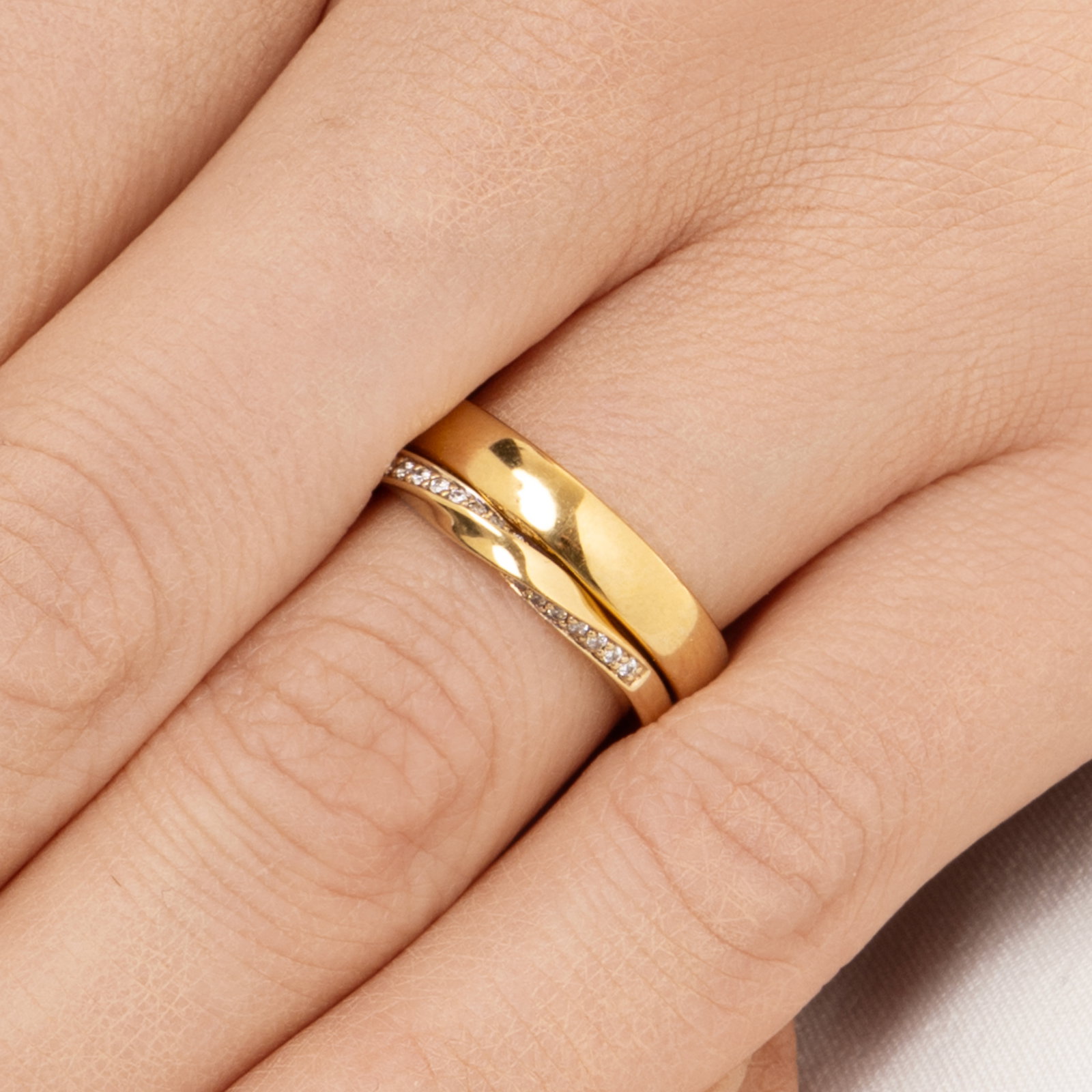 Half Round Thin Ring bild 3