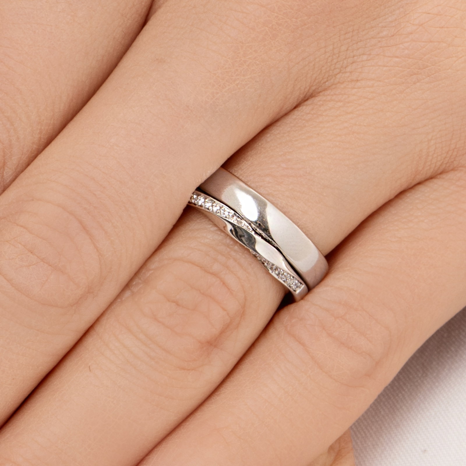 Half Round Thin Ring bild 3