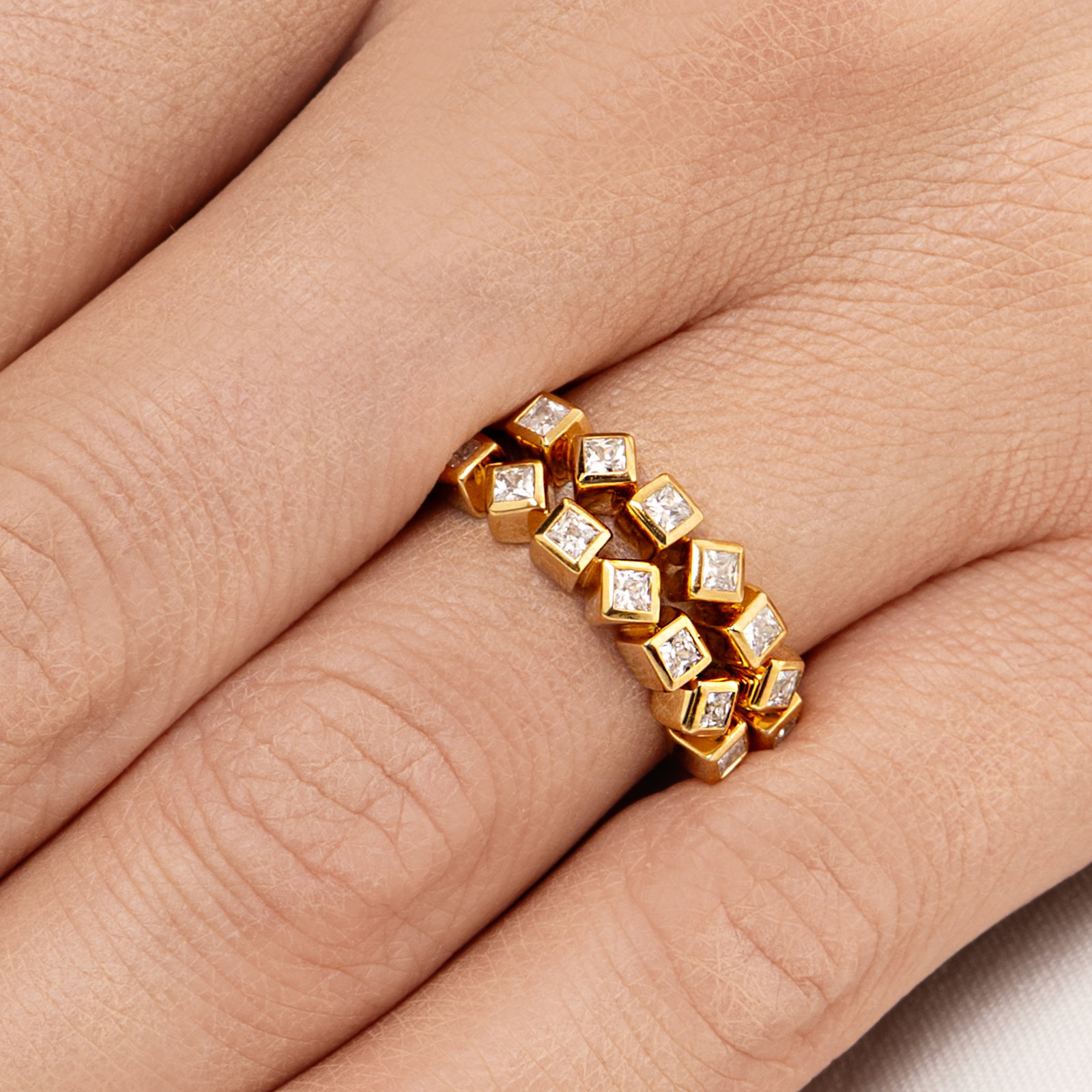 Love Dice & Stars Ring bild 3