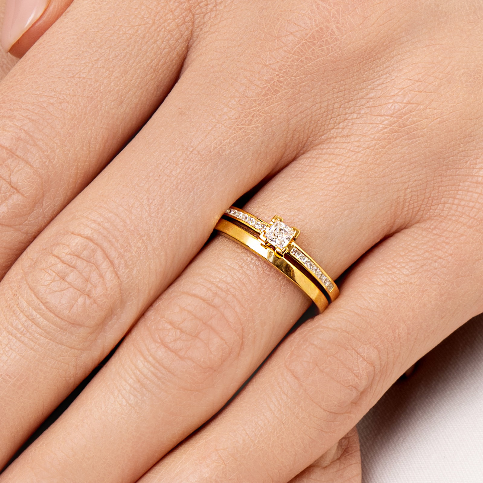 Plain & Signature Thin Ring bild 3