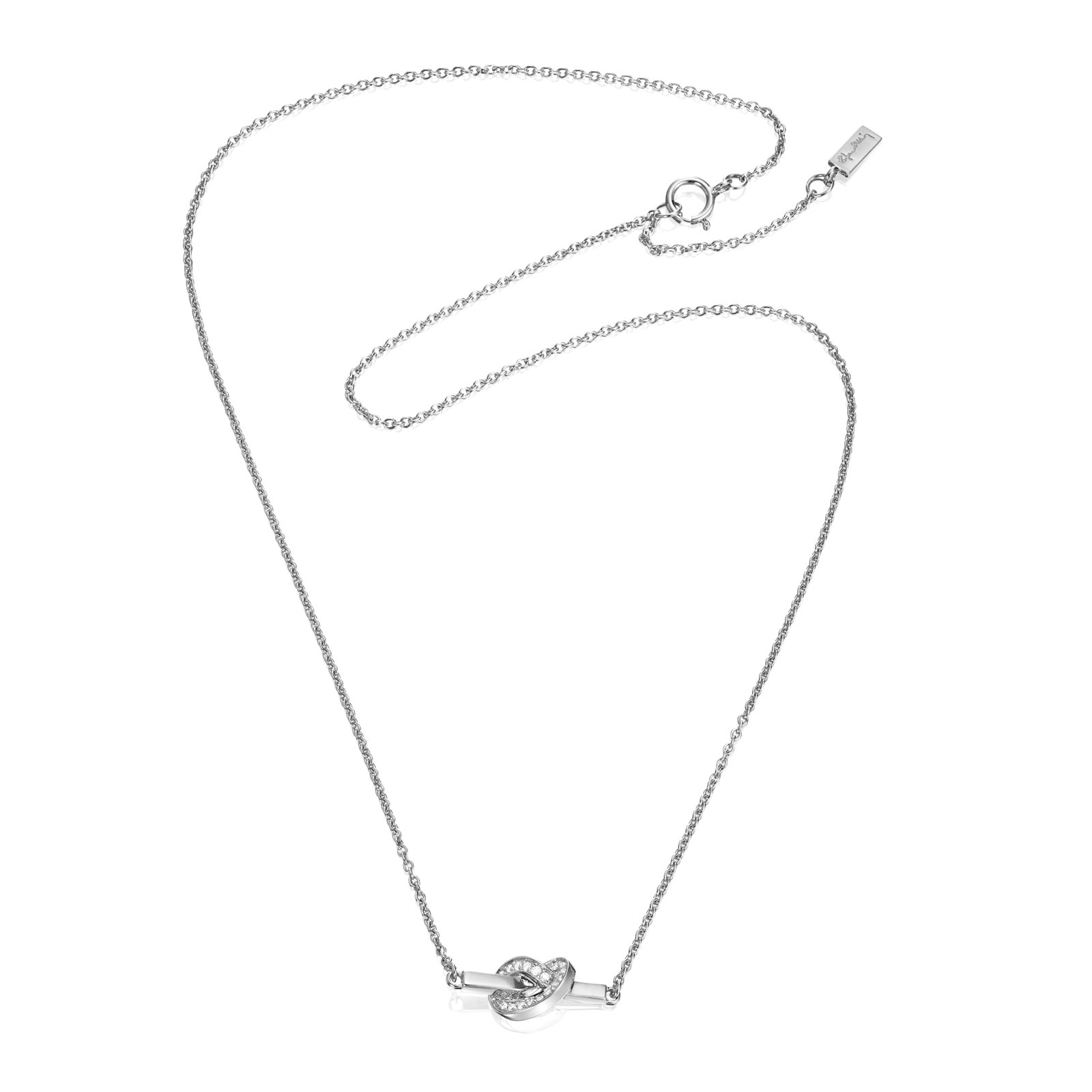 Love Knot & Stars Necklace 42/45 CM bild 3