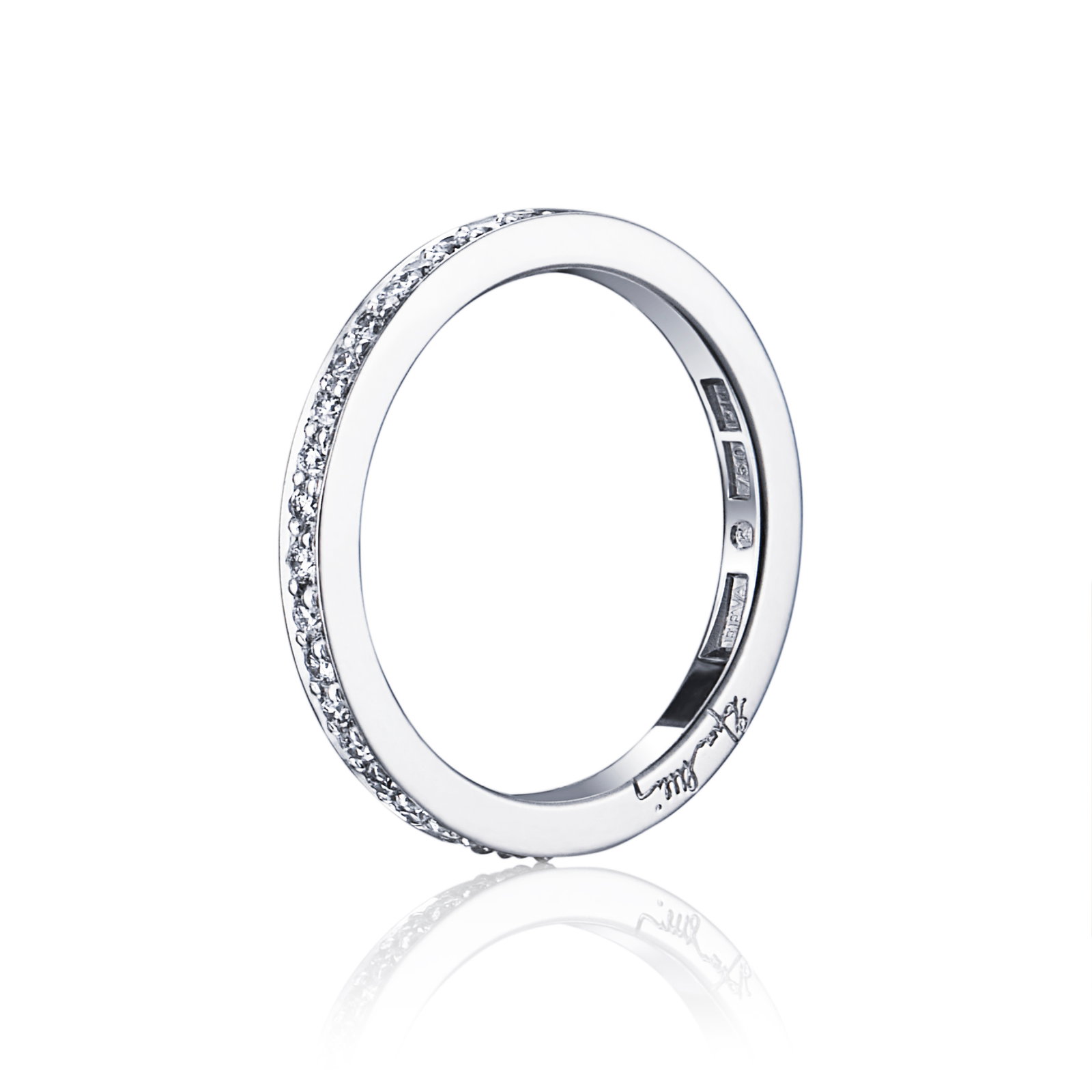 Efva Attling 21 Stars & Signature Thin Ring 15.25 - SILVER