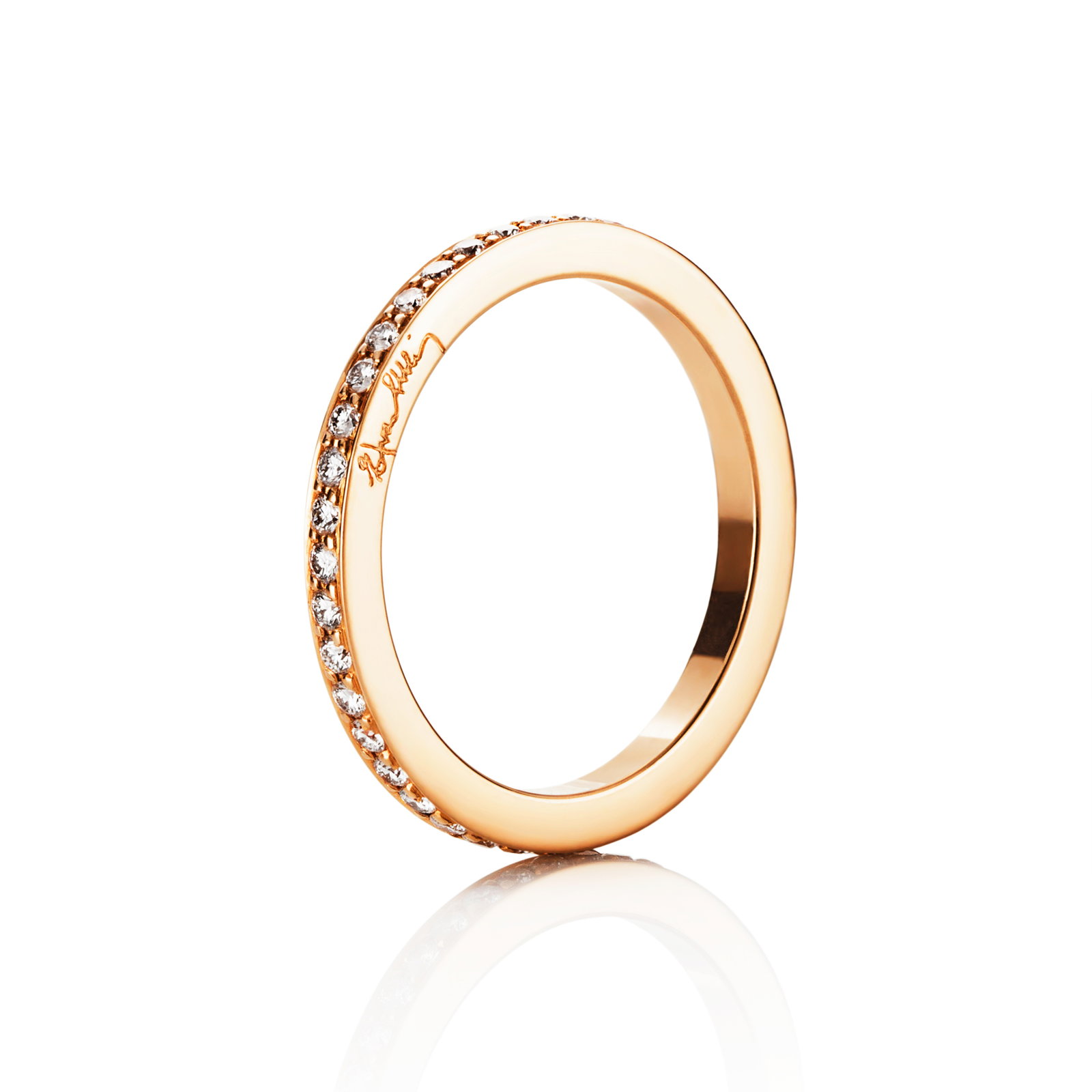 Efva Attling Stars & Signature Thin Ring 16.00 - GULD
