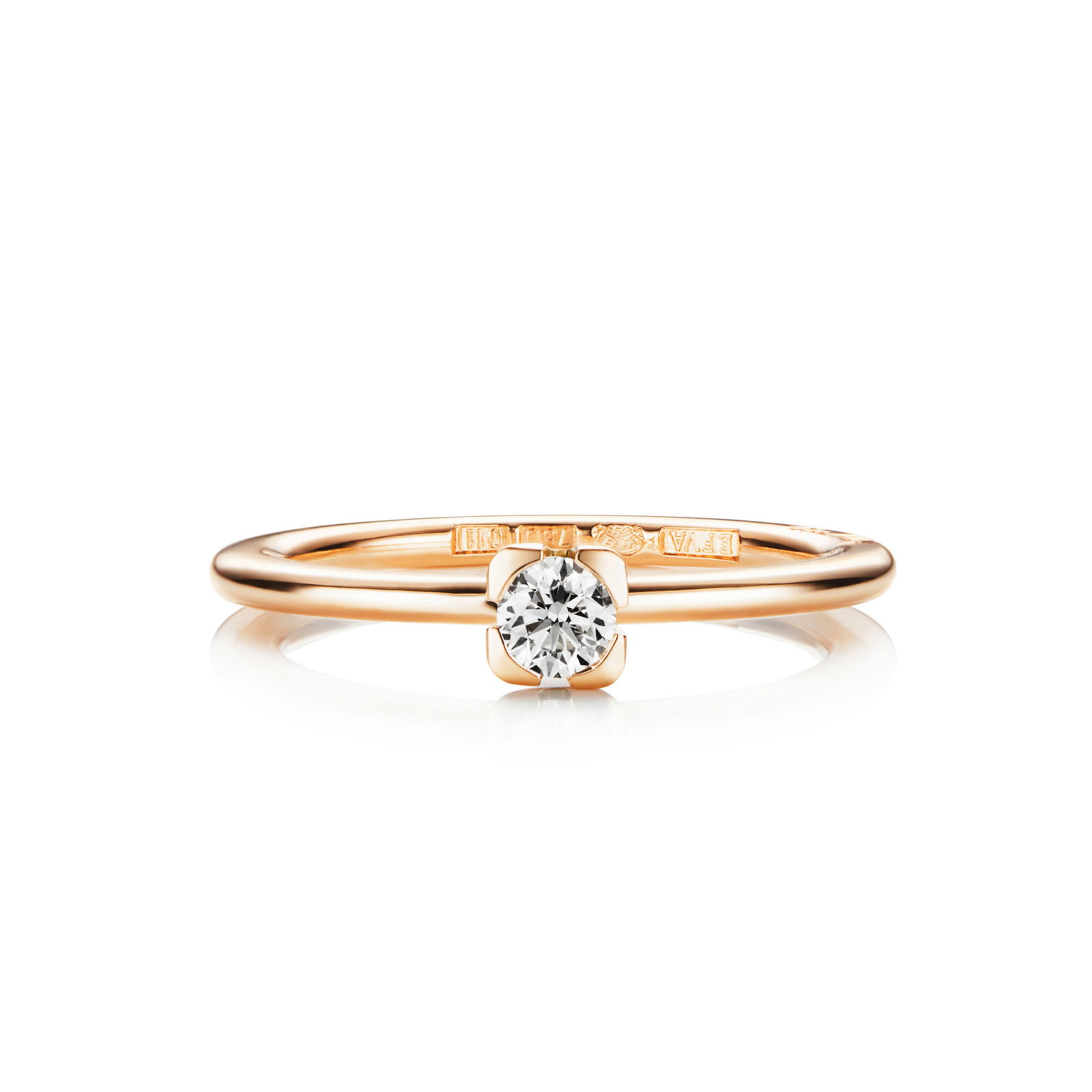 Efva Attling Love Bead Wedding Ring 0.19 ct 16.50 - GULD