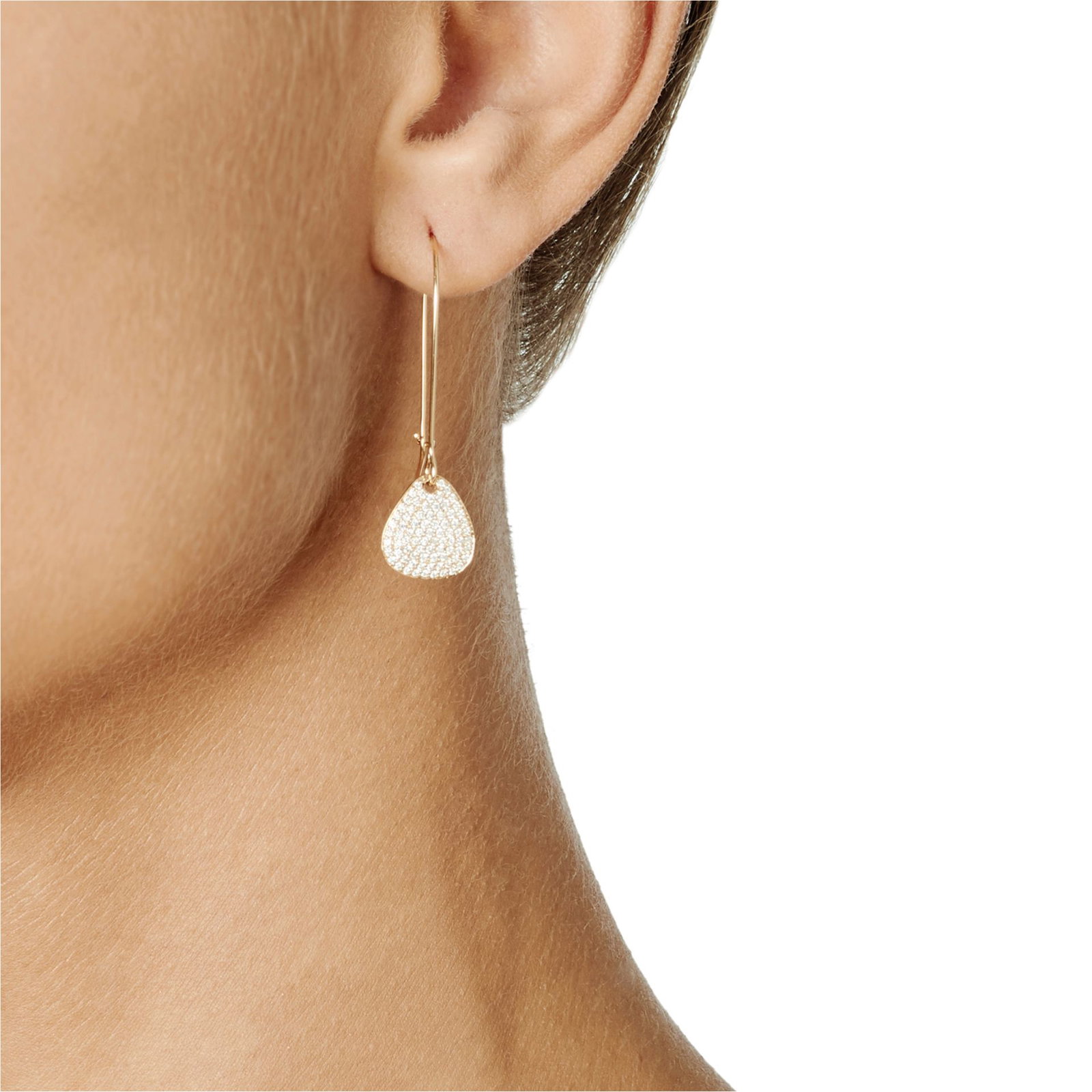 Mini Rose Petal & Stars Earrings bild 2