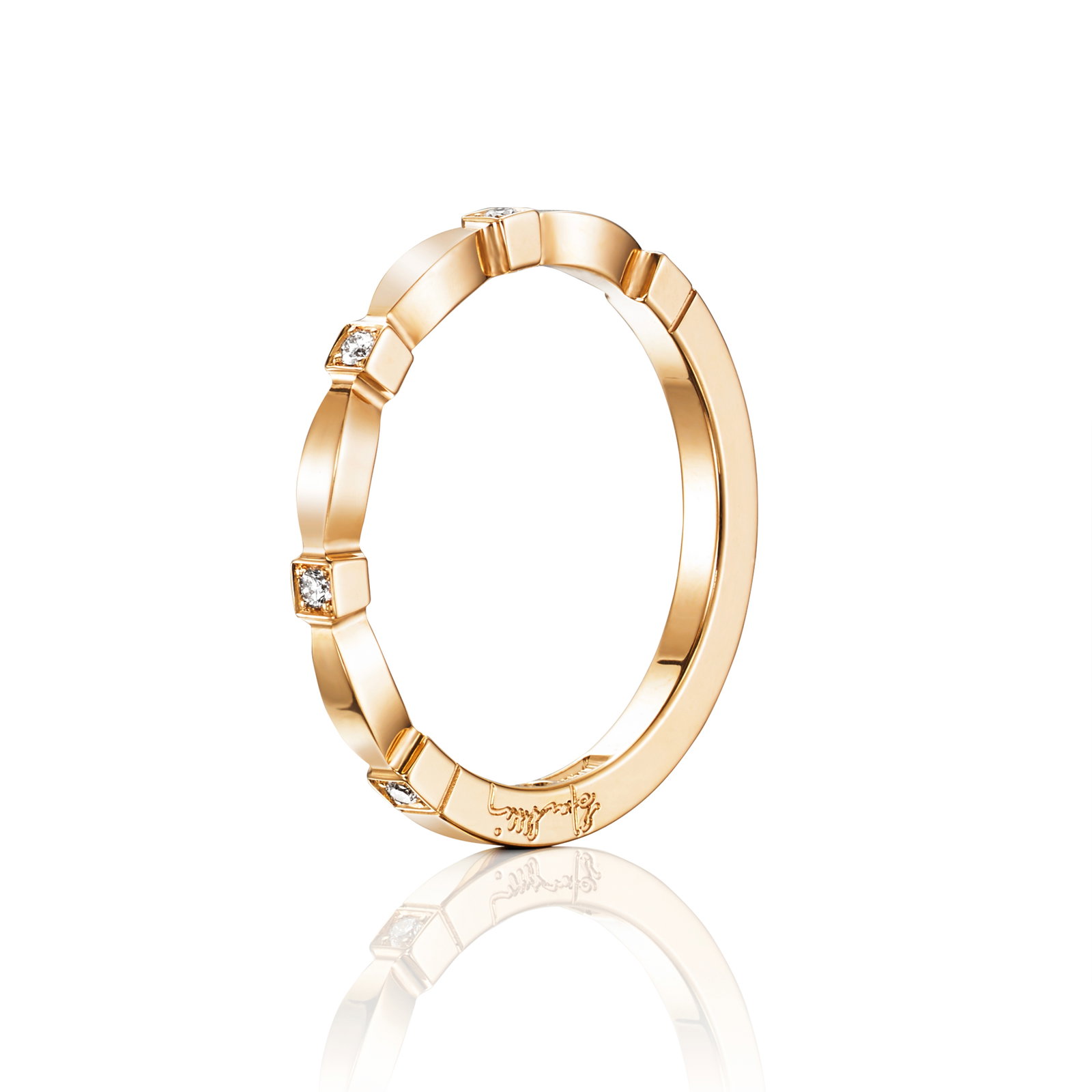Efva Attling Forget Me Not Thin Ring 15.50 - GULD