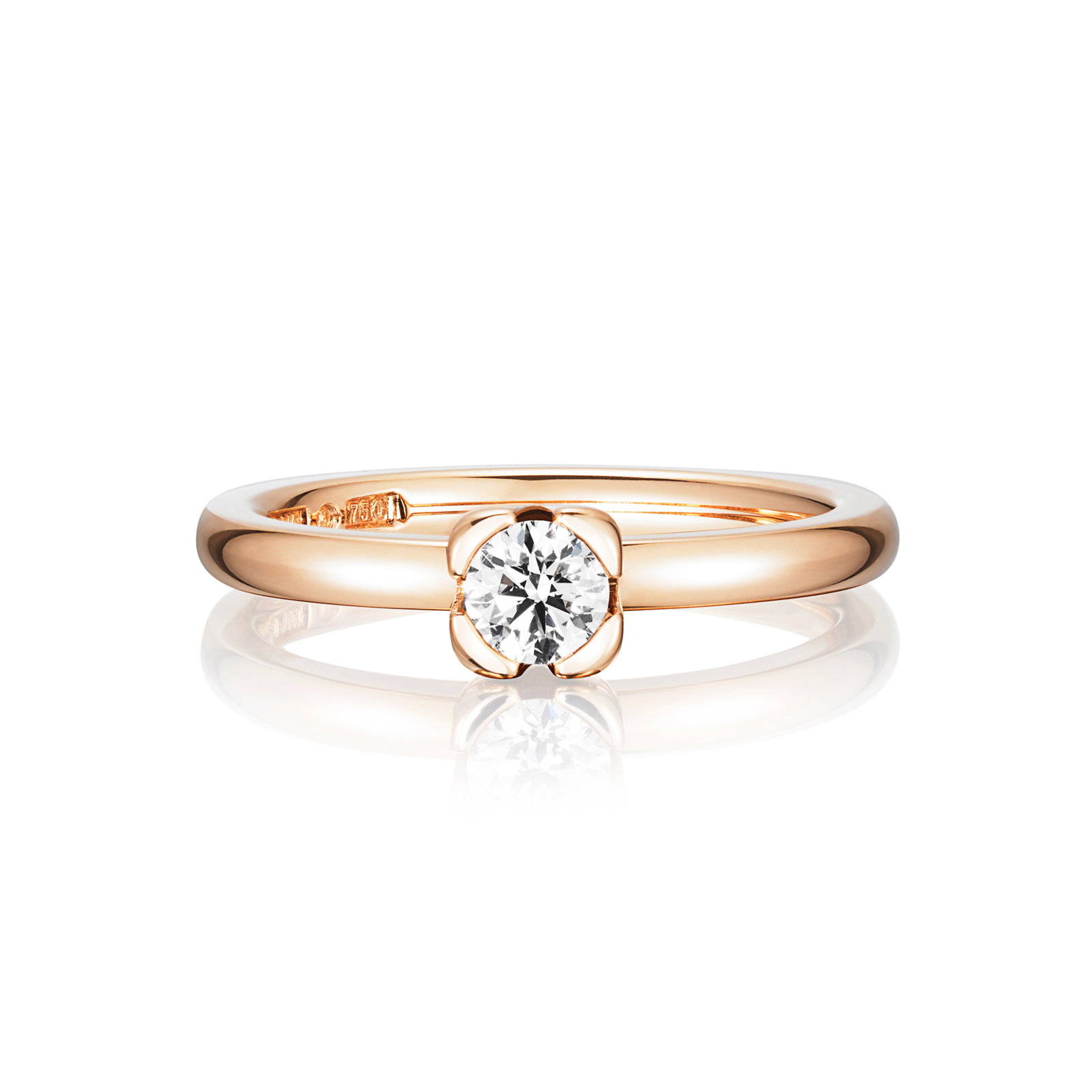 Efva Attling Love Bead Wedding Ring 0.30 ct 21.50 - GULD