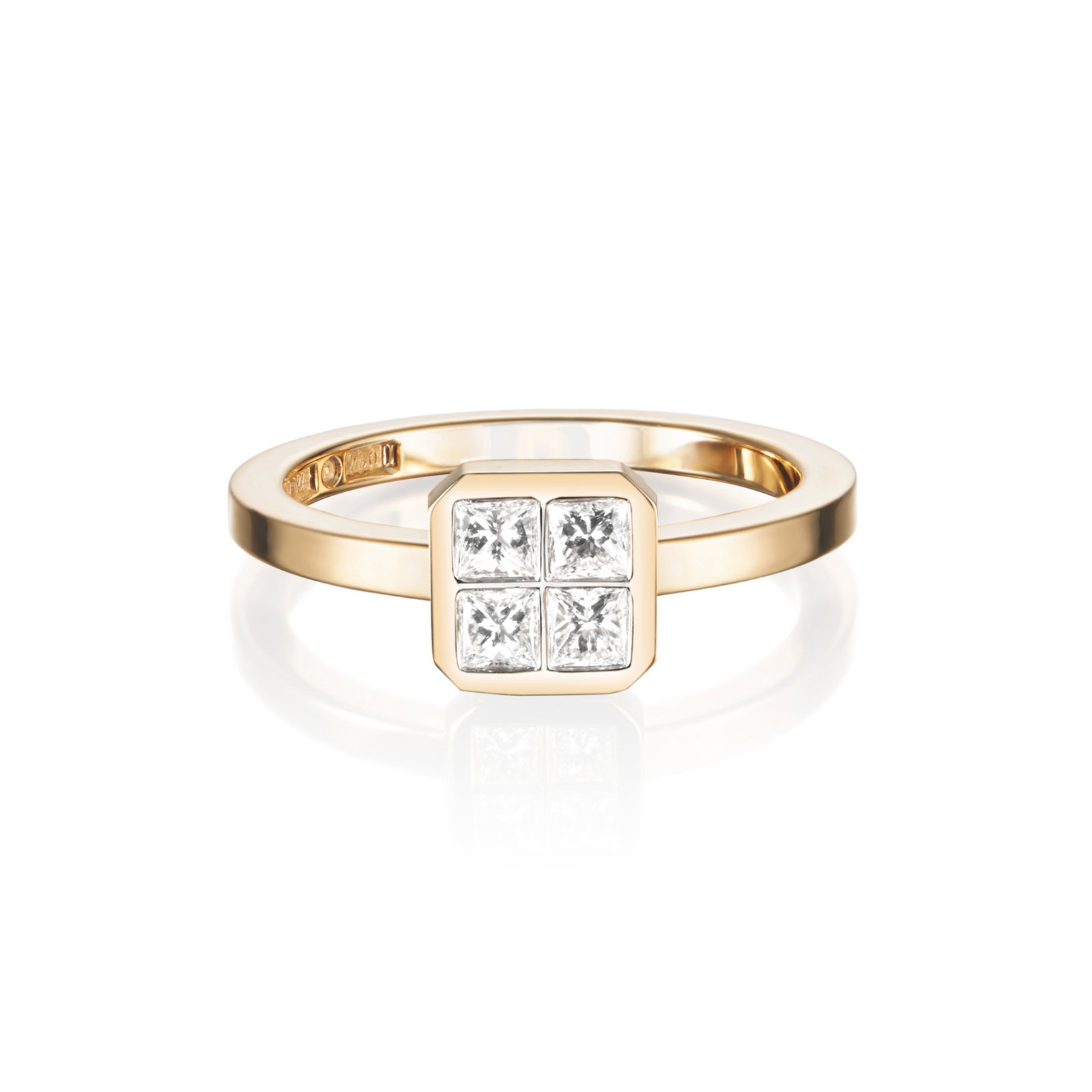 Efva Attling 4 Love Ring 0.40 ct 20.00 - GULD