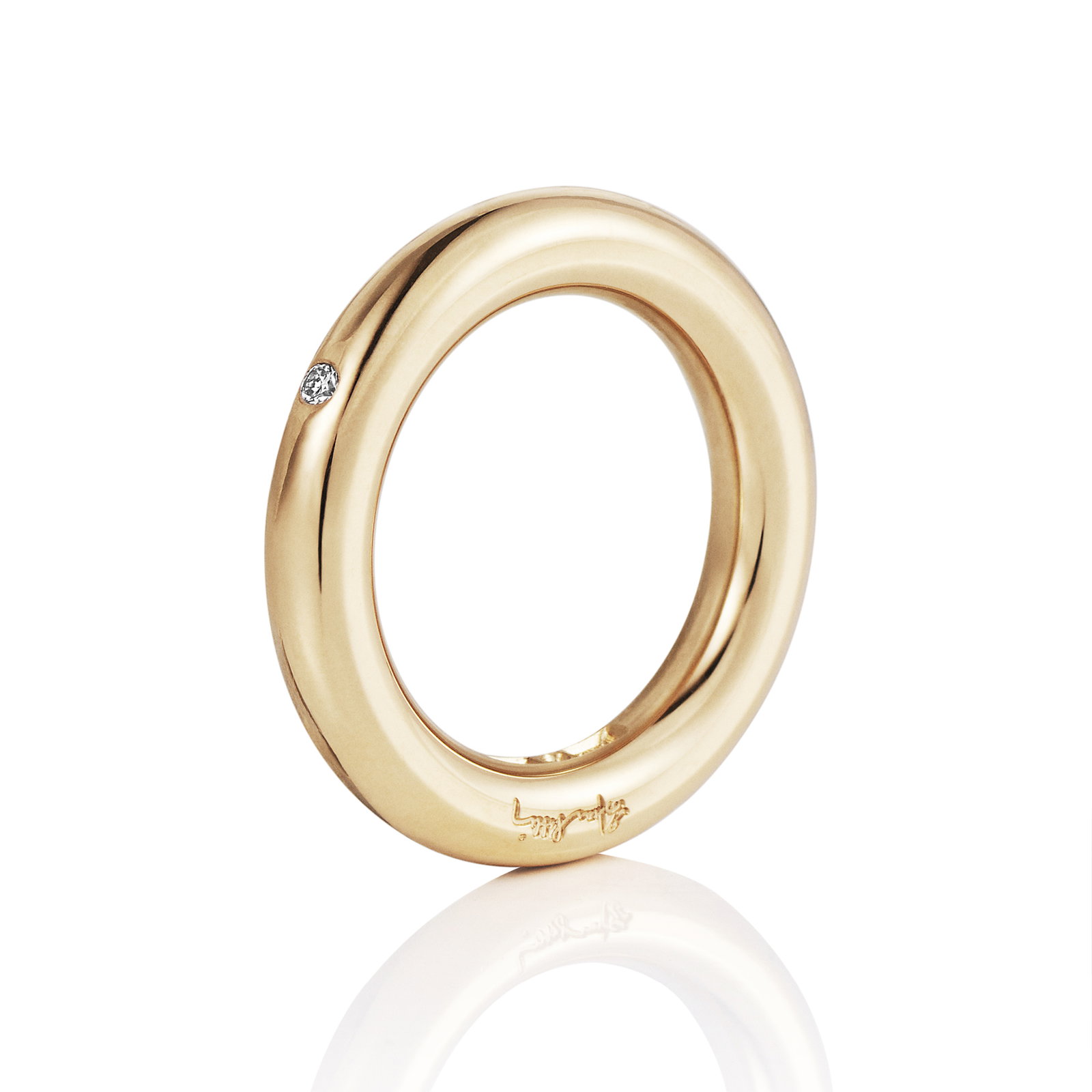 Efva Attling One Love & Stars Ring 0.03 ct 21.00 - GULD