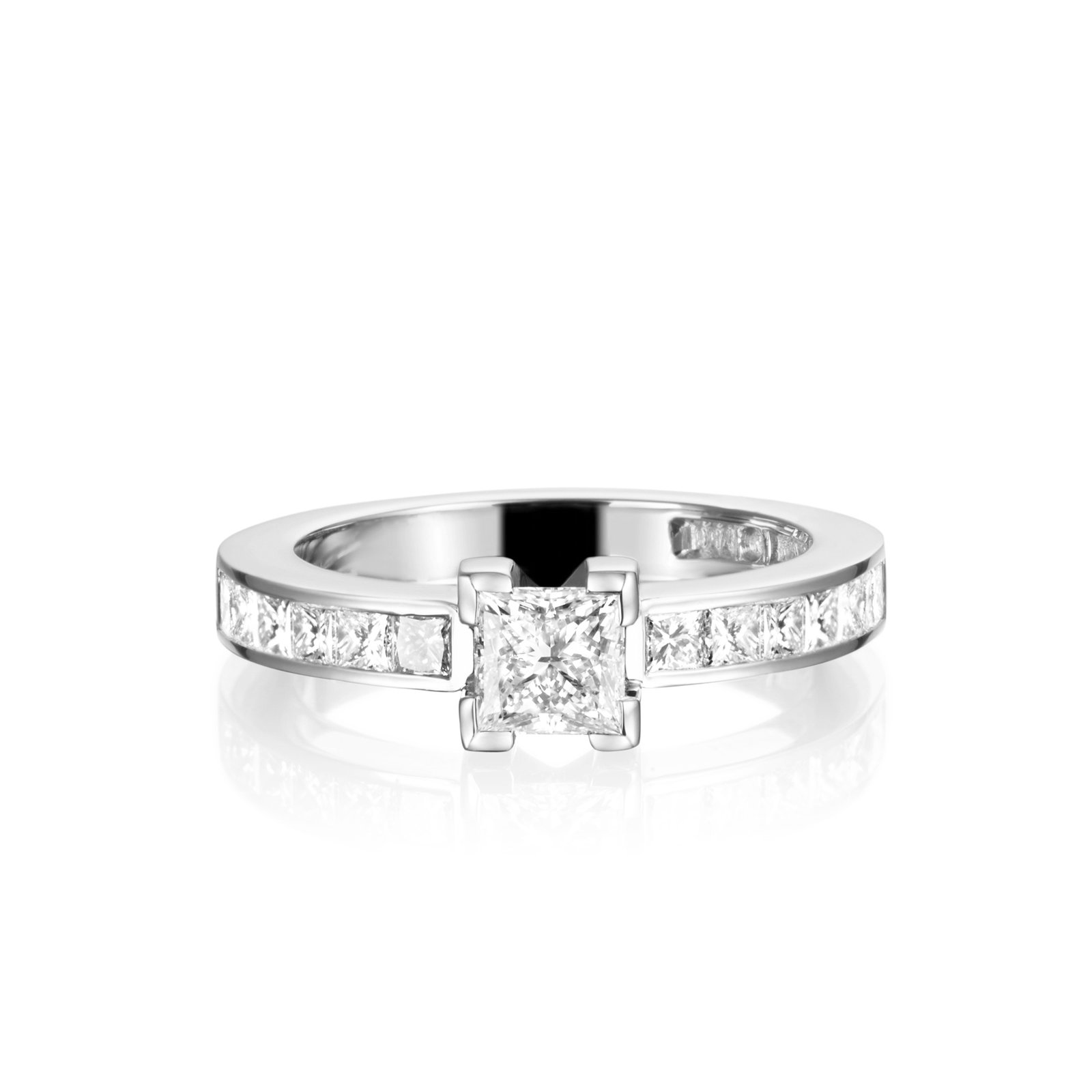 Efva Attling Rock Star Ring 0.50 ct 21.75 - VITGULD