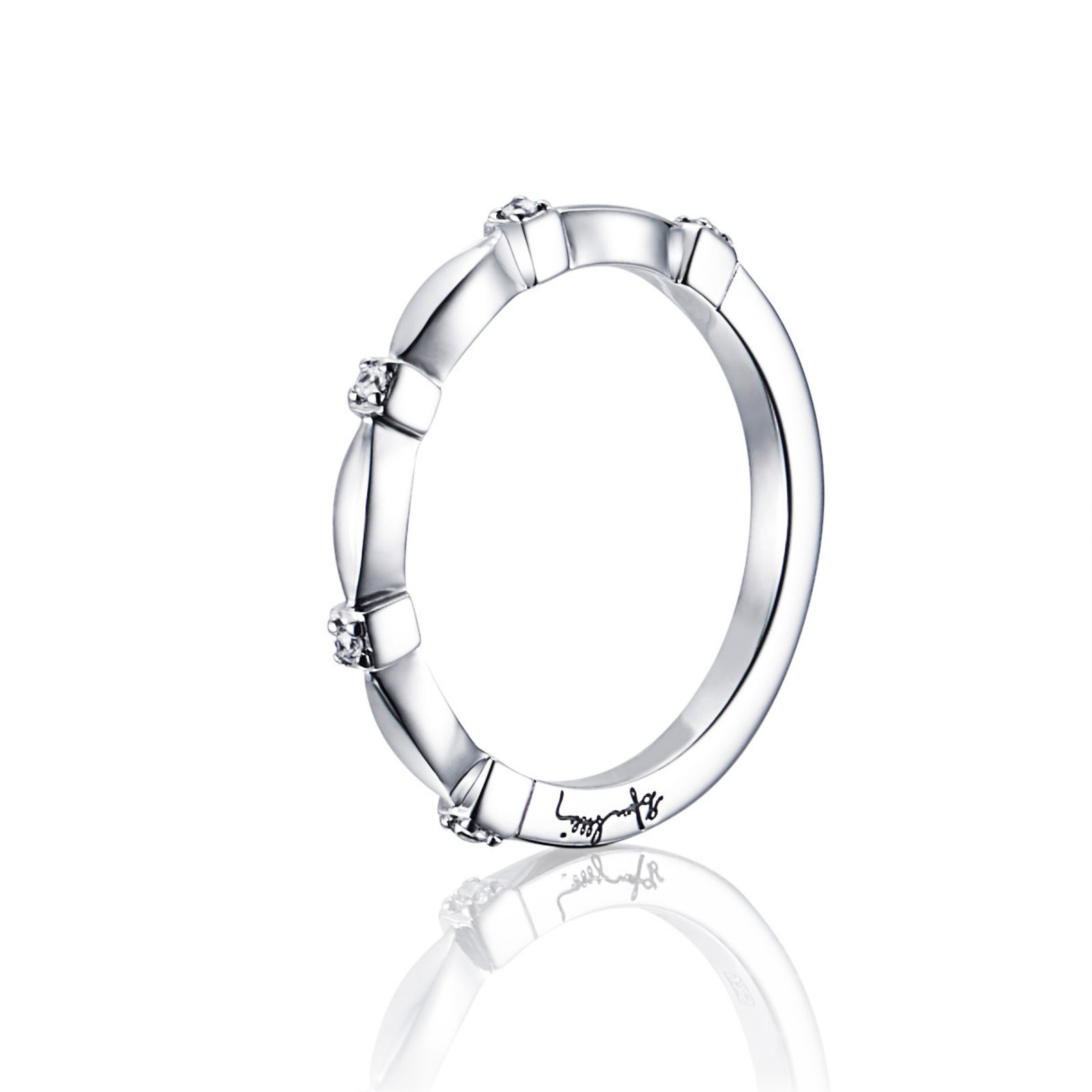 Efva Attling Forget Me Not Thin Ring 19.00 - VITGULD